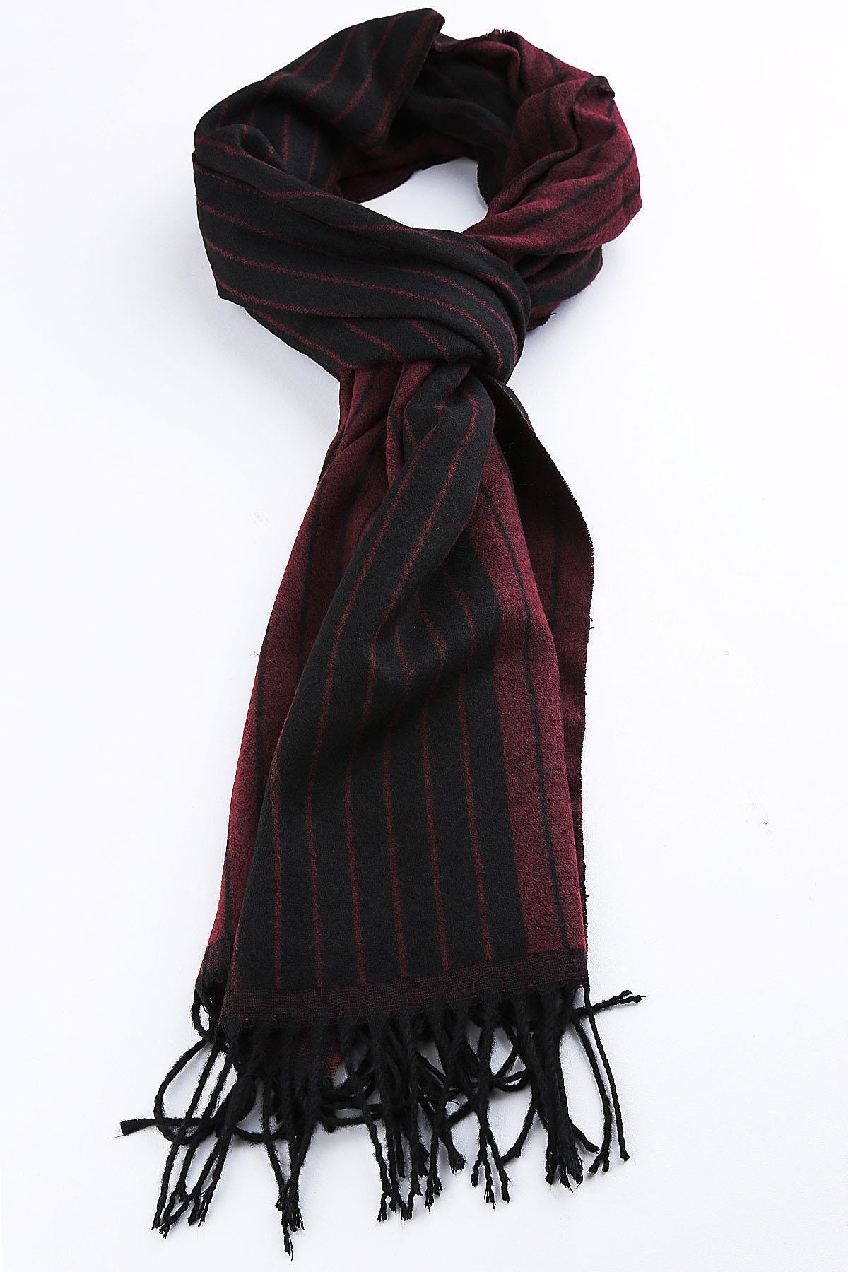 Kravatkolik Erkek Bordo Atkı