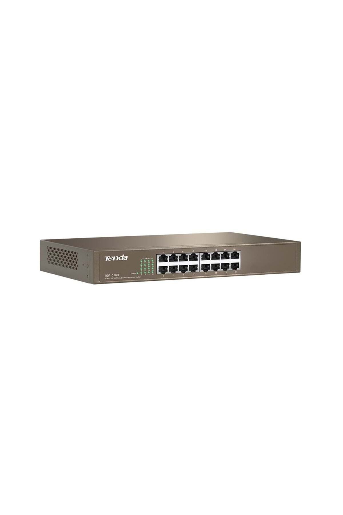 tenda Tef1016d 16 Port 10/100 Desktop Ethernet Swi