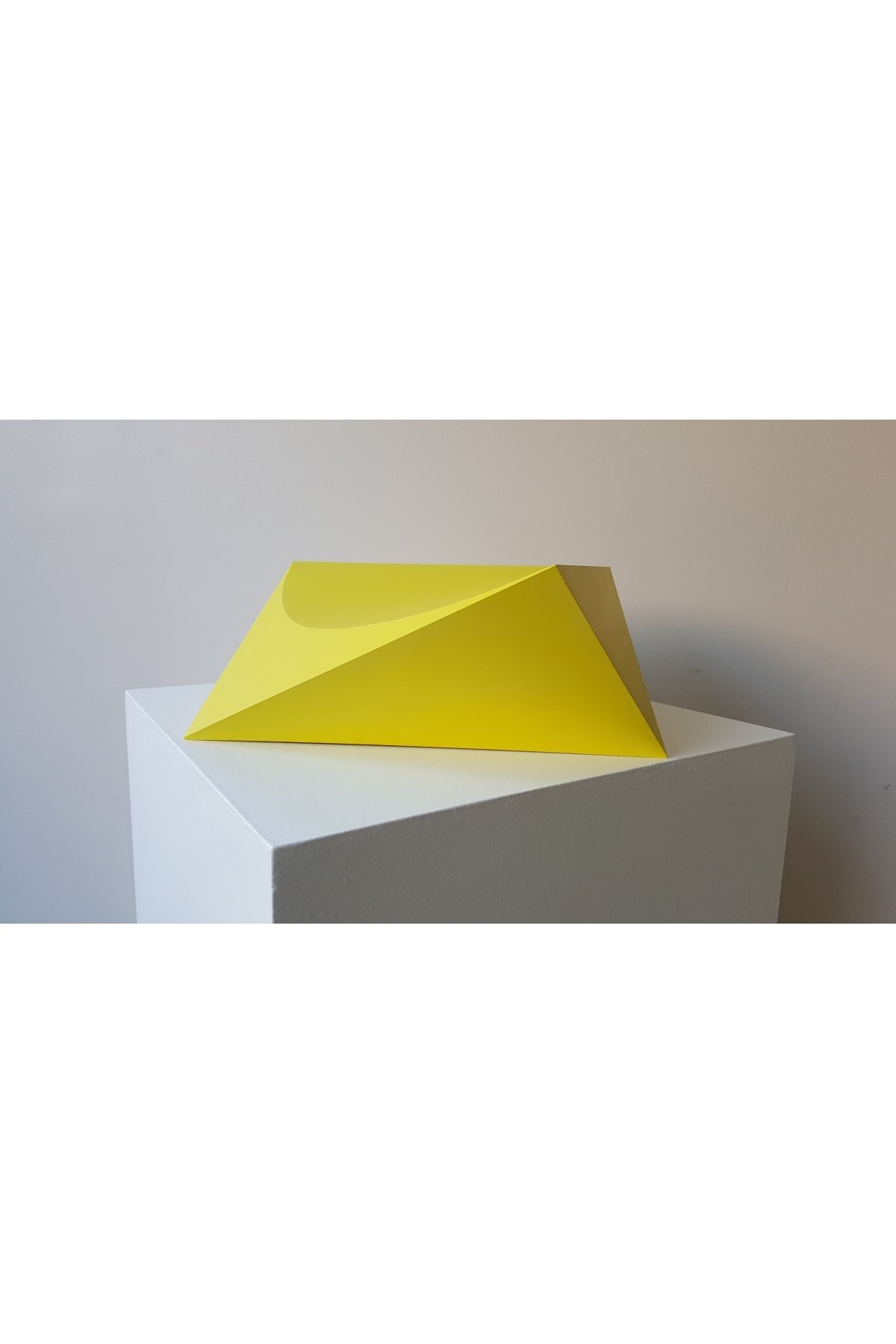 Rahmi Gedik Ritim Serisi Yellow, 14x31x35, Seramik Heykel