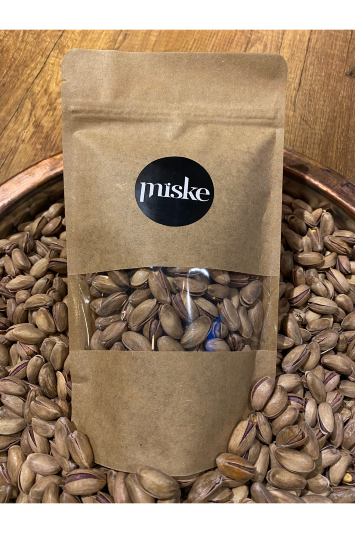 Miske Antep Fıstığı Ana Çatlak Kavrulmuş Duble Az Tuzlu 1.kalite 250 Gr