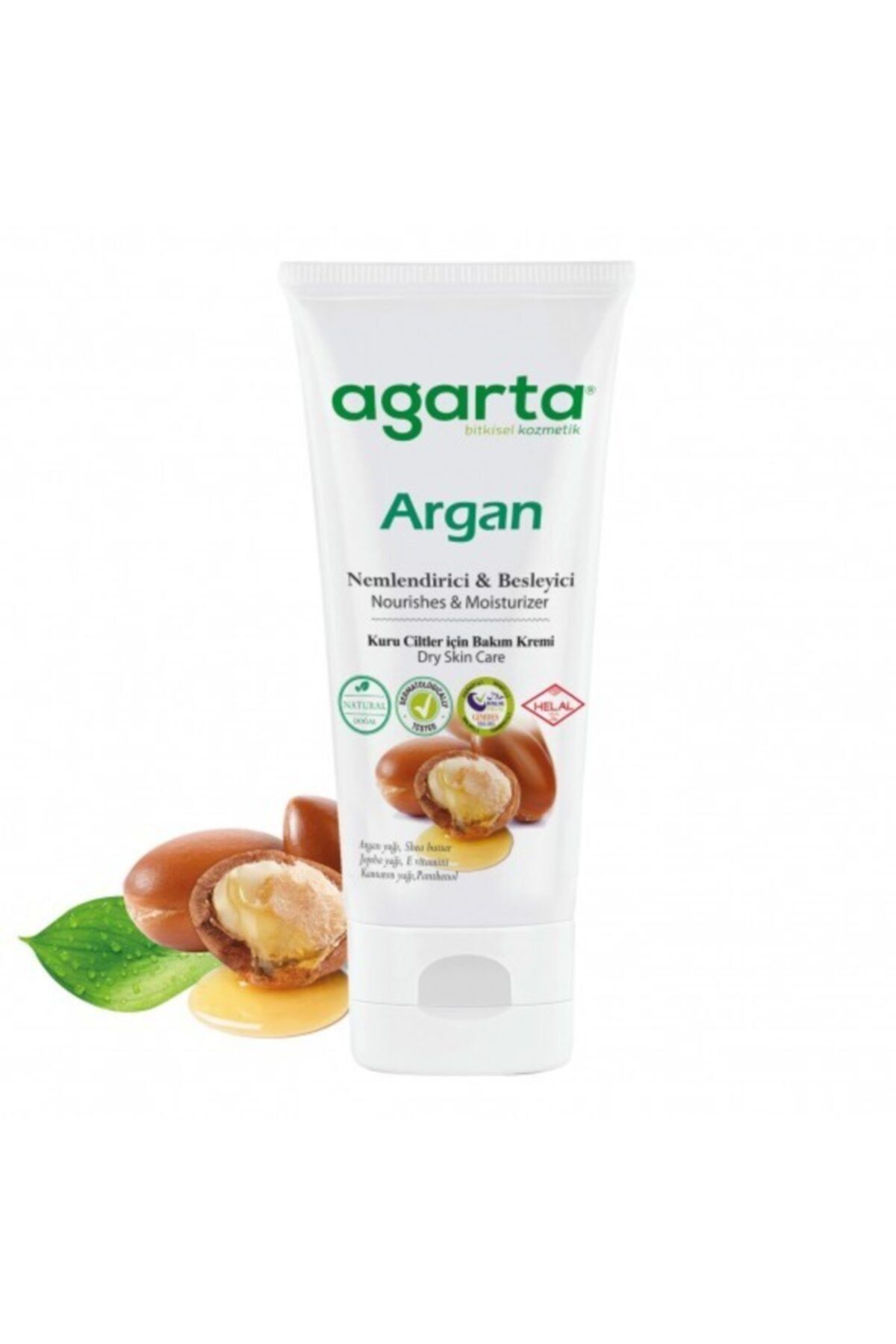 Agarta Doğal Argan Besleyici Nemlendirici Cilt Kremi 75 ml