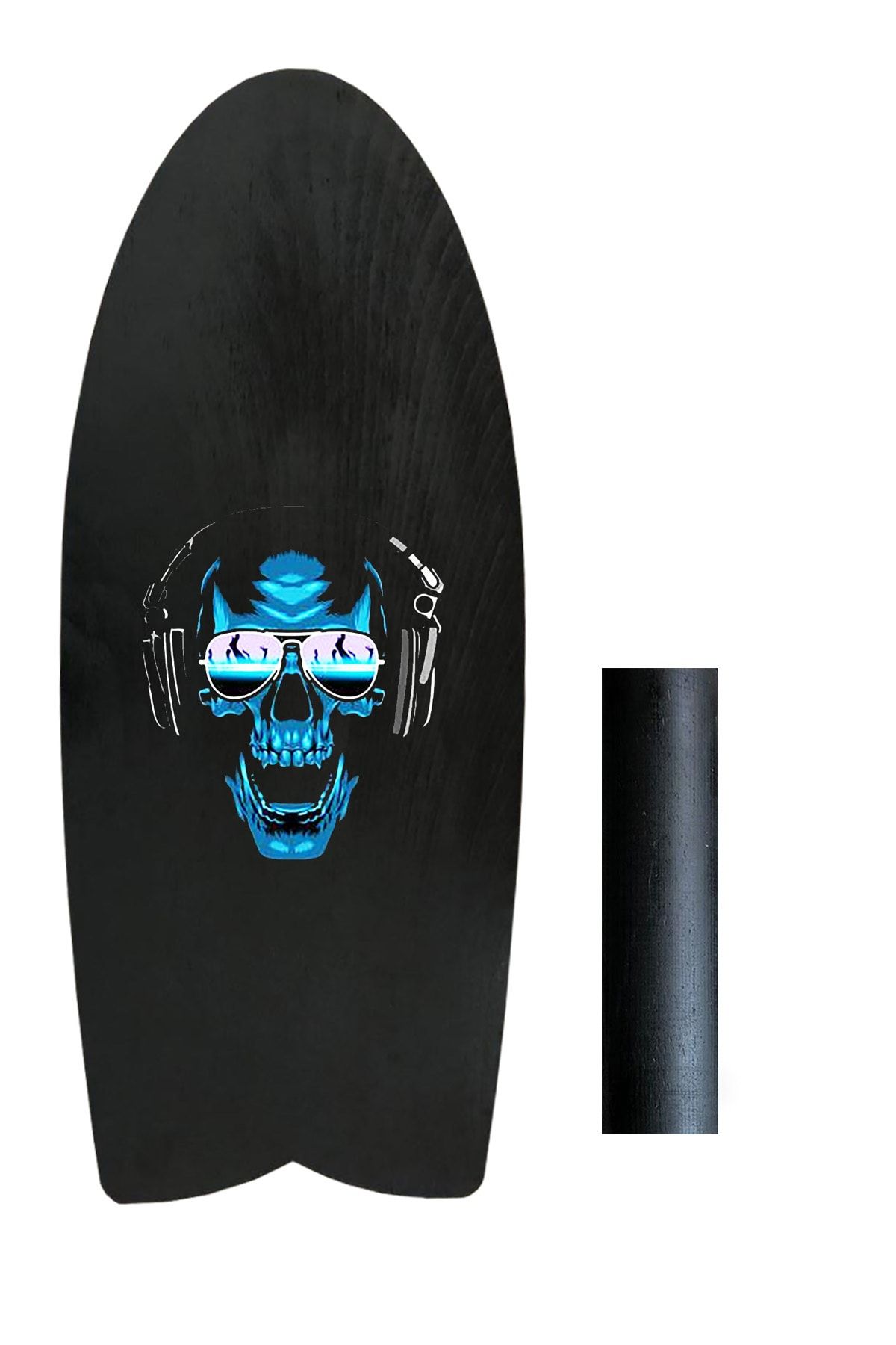 Woodie Denge Tahtası Kuru Kafa Kulaklık- Balance Board Skull Headphones 70x29x1.5cm