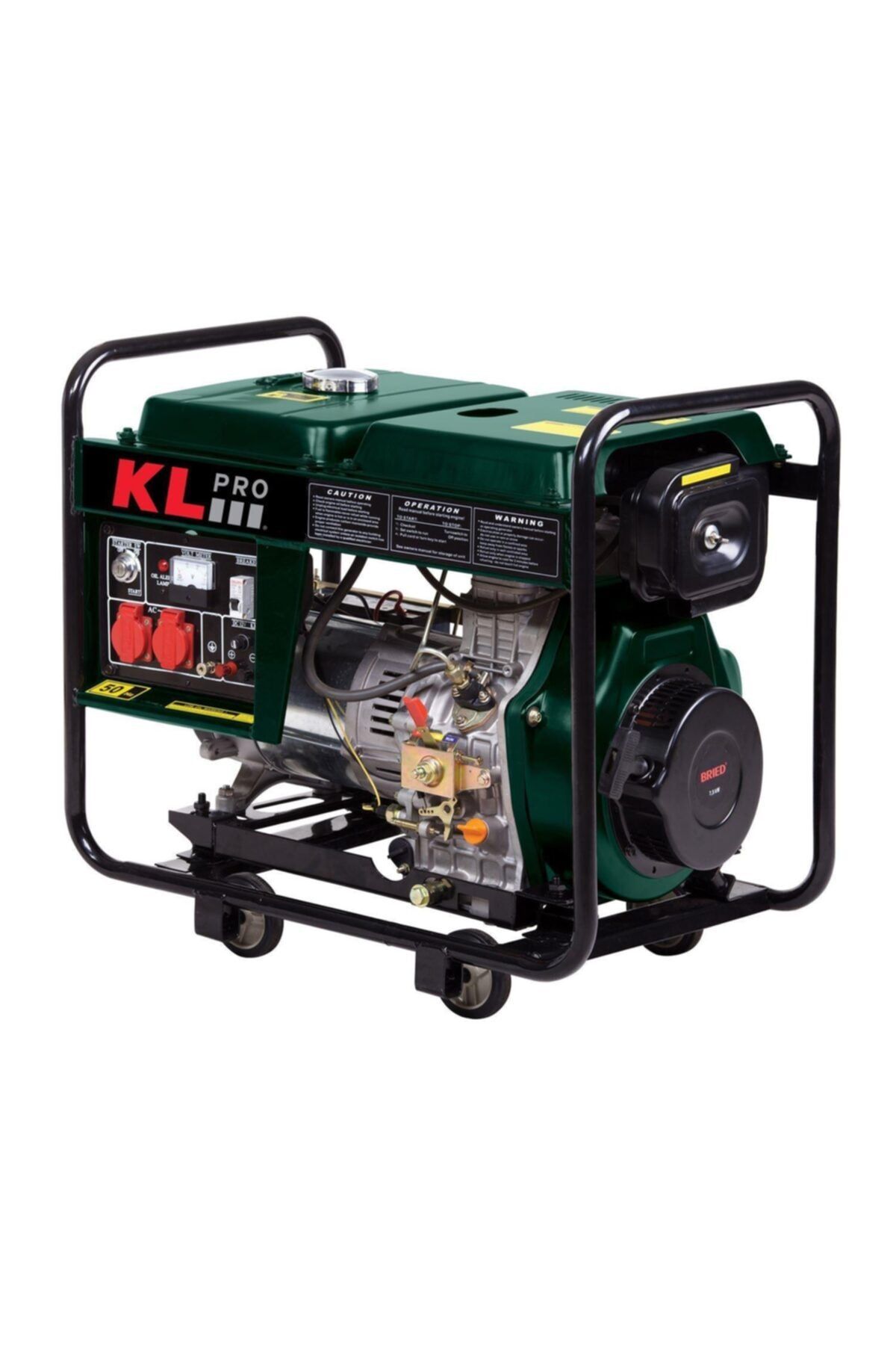 KLPRO Klj5gf-me 13hp 4.8kva Monofaze Dizel Profesyonel Jeneratör