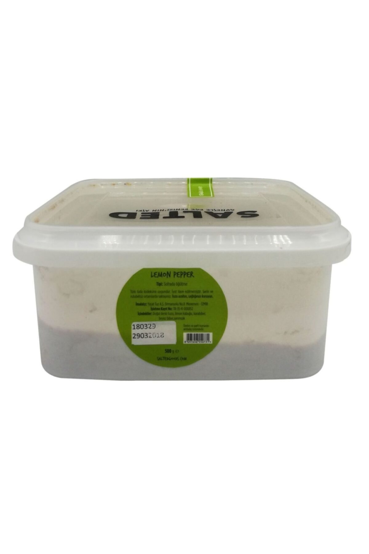 Salted Sofrada Öğütme Lemon Pepper Tuz 500 gr