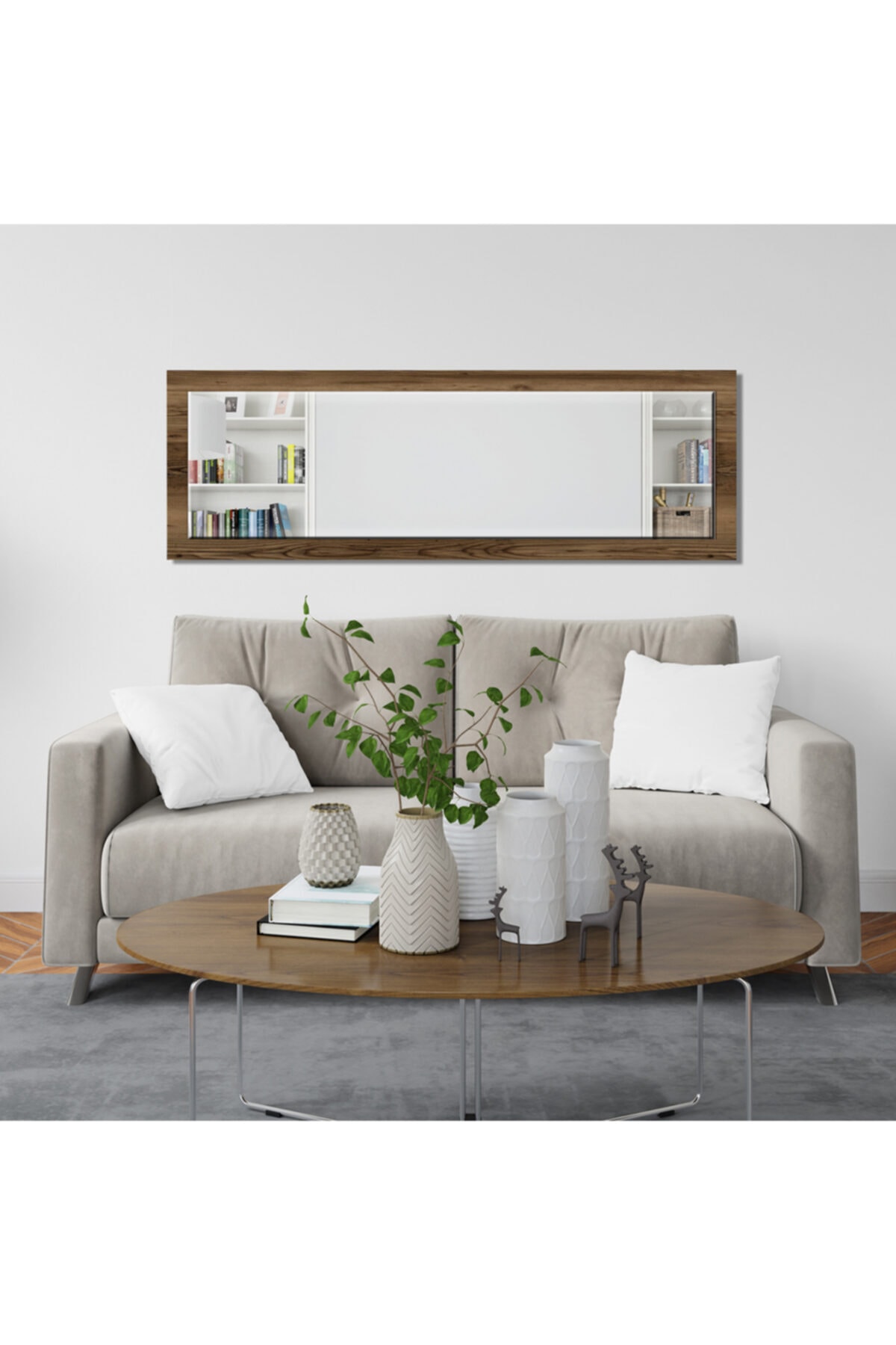 dorpek Etrina Dekoratif Konsol Ve Boy Aynası Lidya 135*45 Cm