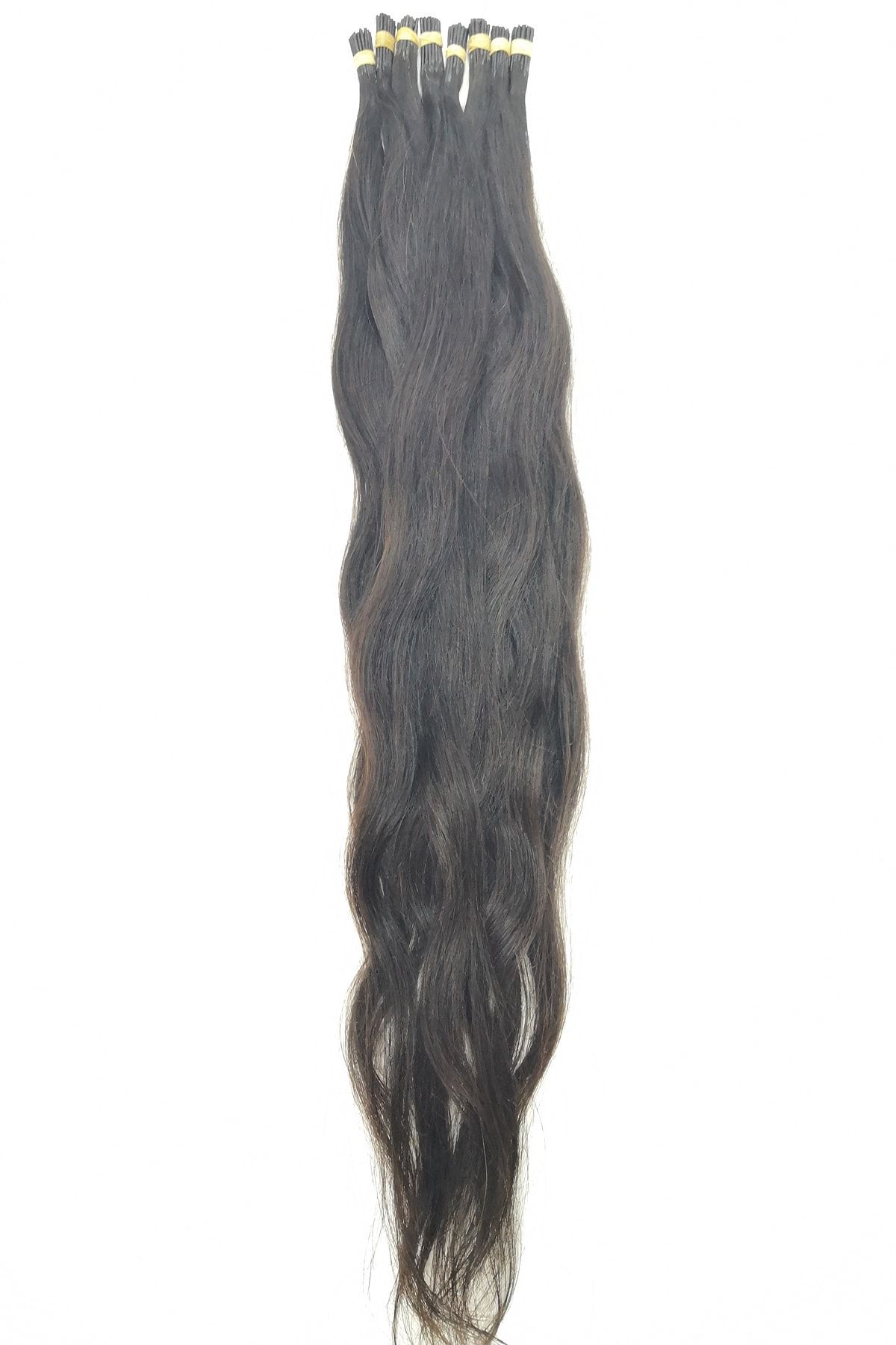 HalitCan HairKing %100 Doğal Gerçek Insan Saçı (70 Cm) Boncuk Kaynak 50 Adet (30 Gr)