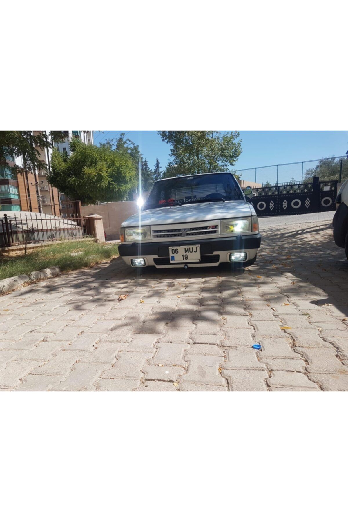 GENÇ GARAJ Tofaşa Uyumlu Far Ve Sis Takım Beyaz Şimşek Etkili Led Ampul Led Zenon Gnc