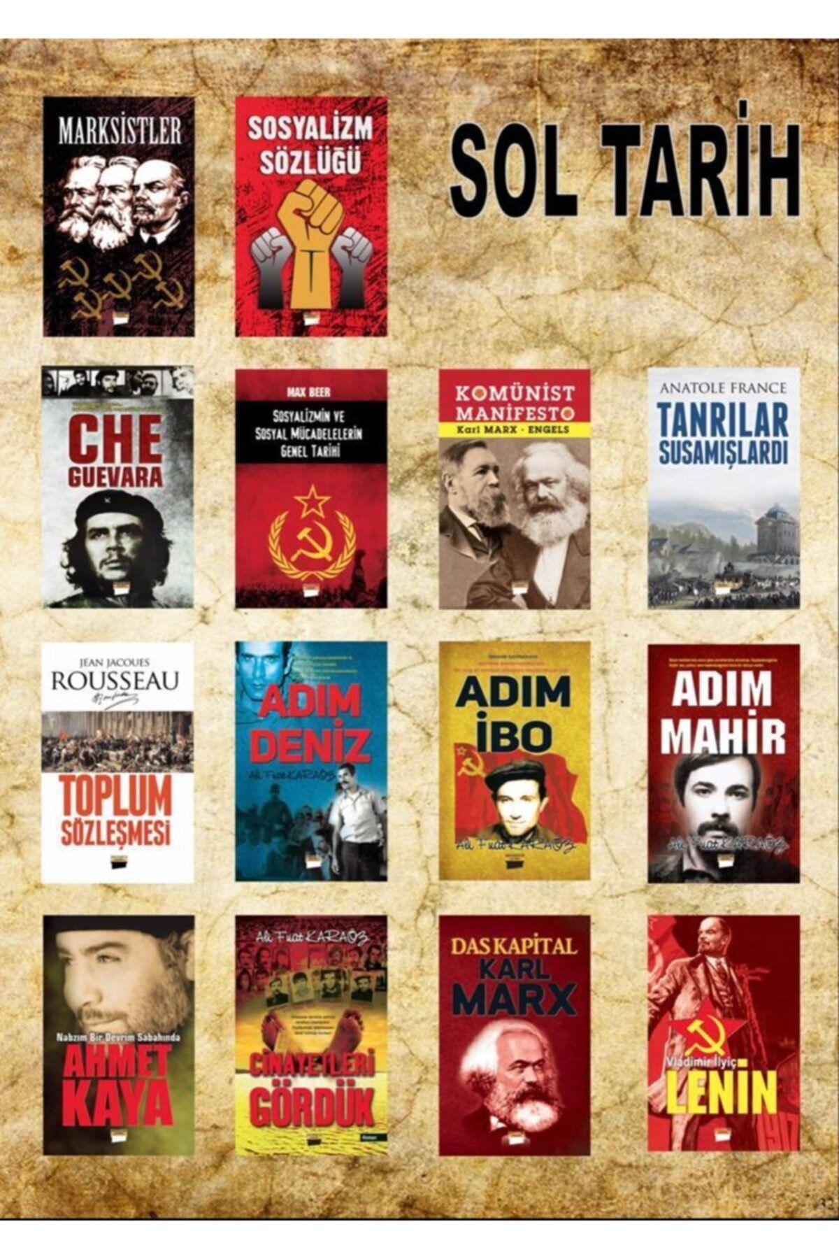 Erasmus Yayınları Sol Tarih (14 Kitap)