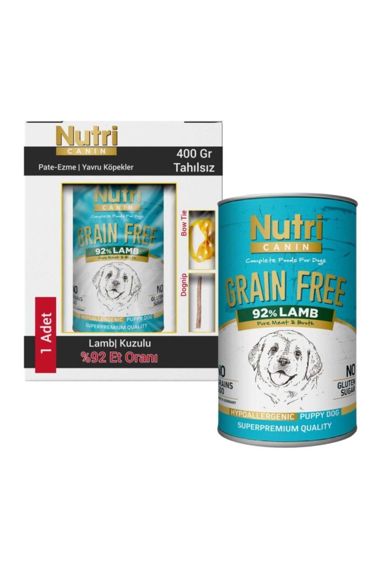 Nutri Canin Puppy Tahılsız Kuzulu Yavru Köpek Maması 400 gr