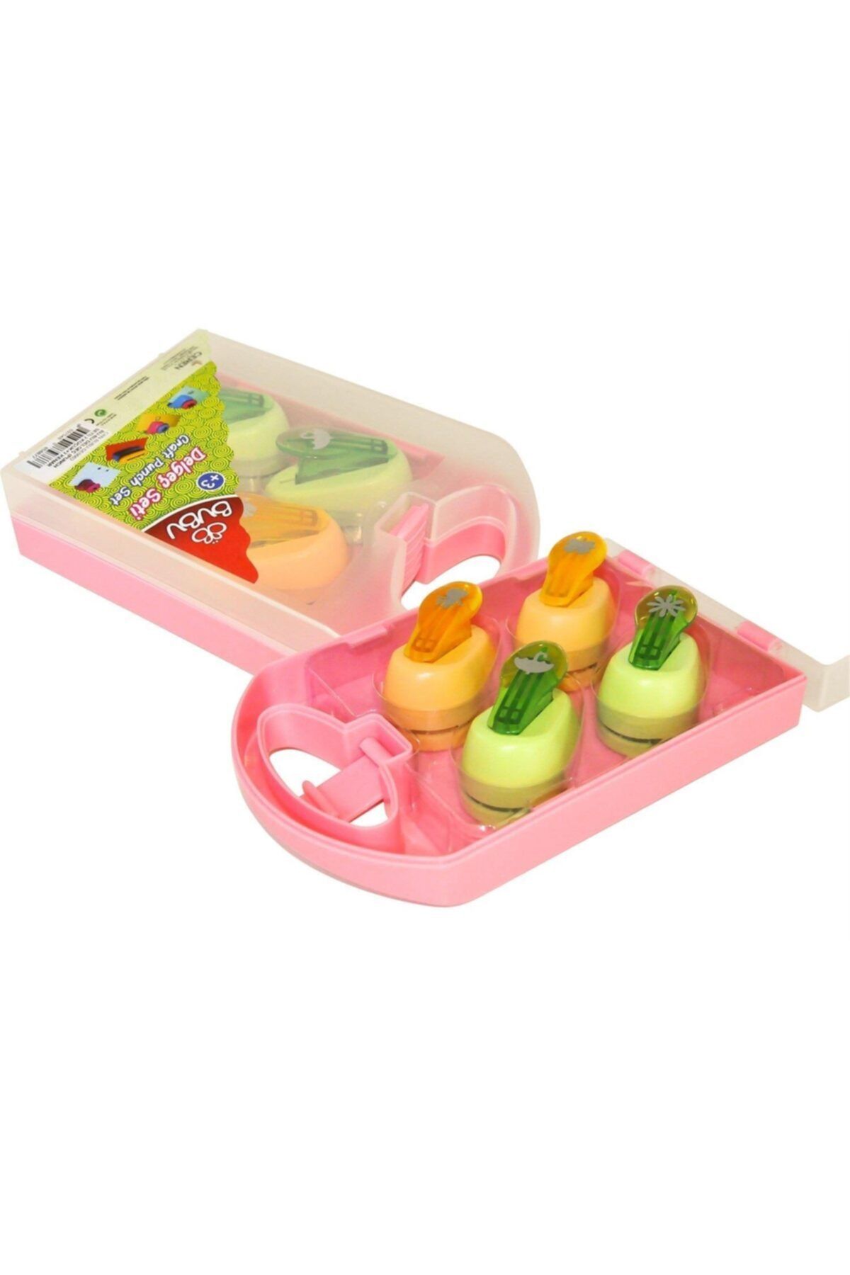 Bubu Bu-bu Şekilgeç Delgeç Punch Seti 2 Kçk+2 Orta16 Model2 -de0001