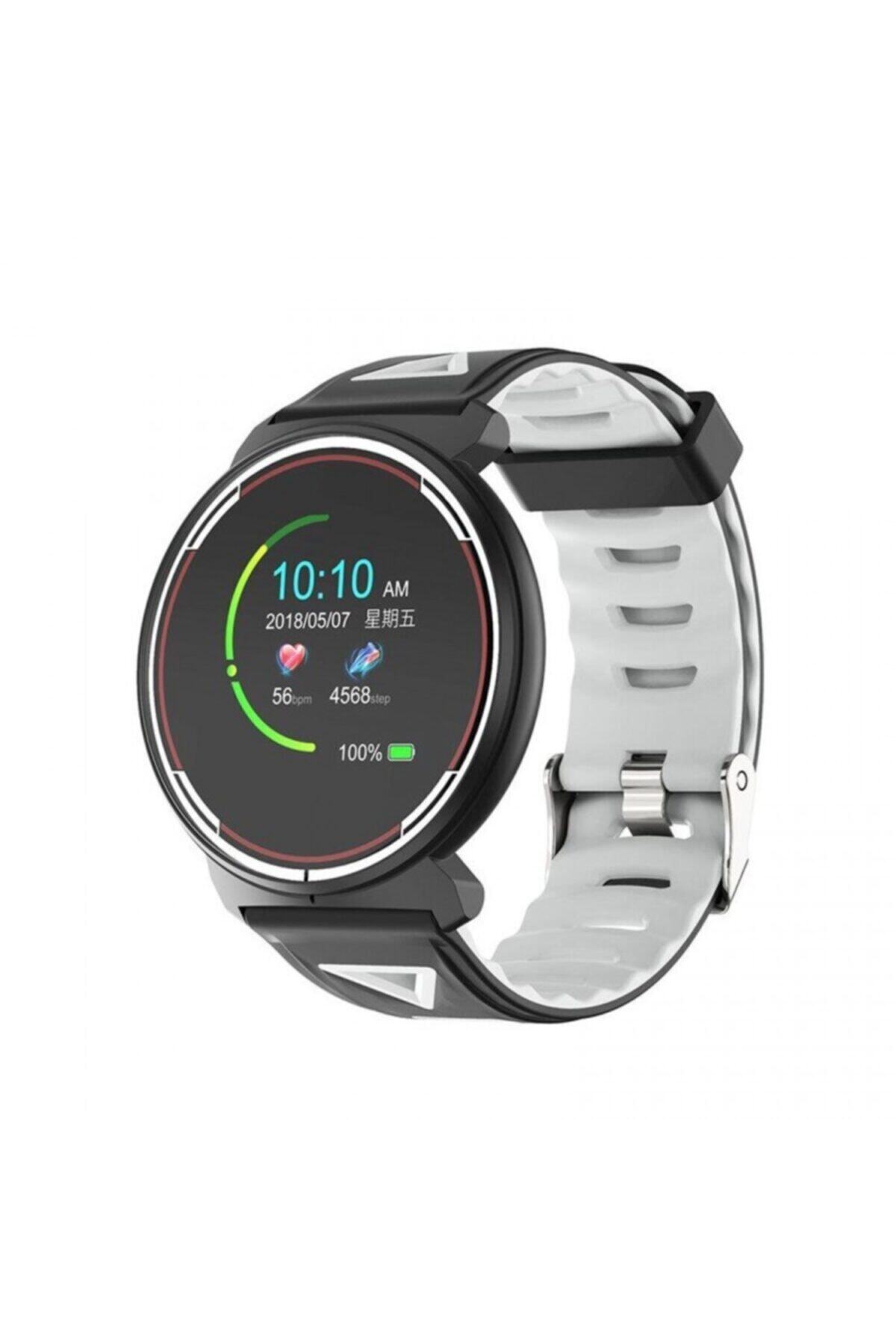 pazariz St1 Akıllı Saat Bluetooth Android Uyumlu Nabız Ölçer Silver