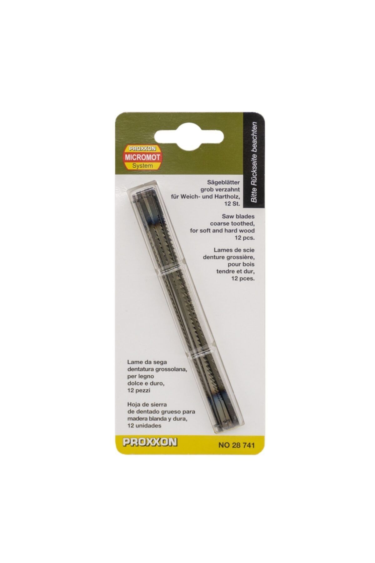 Proxxon 28741 Kıl Testere 12 Adet (Dsh Için)