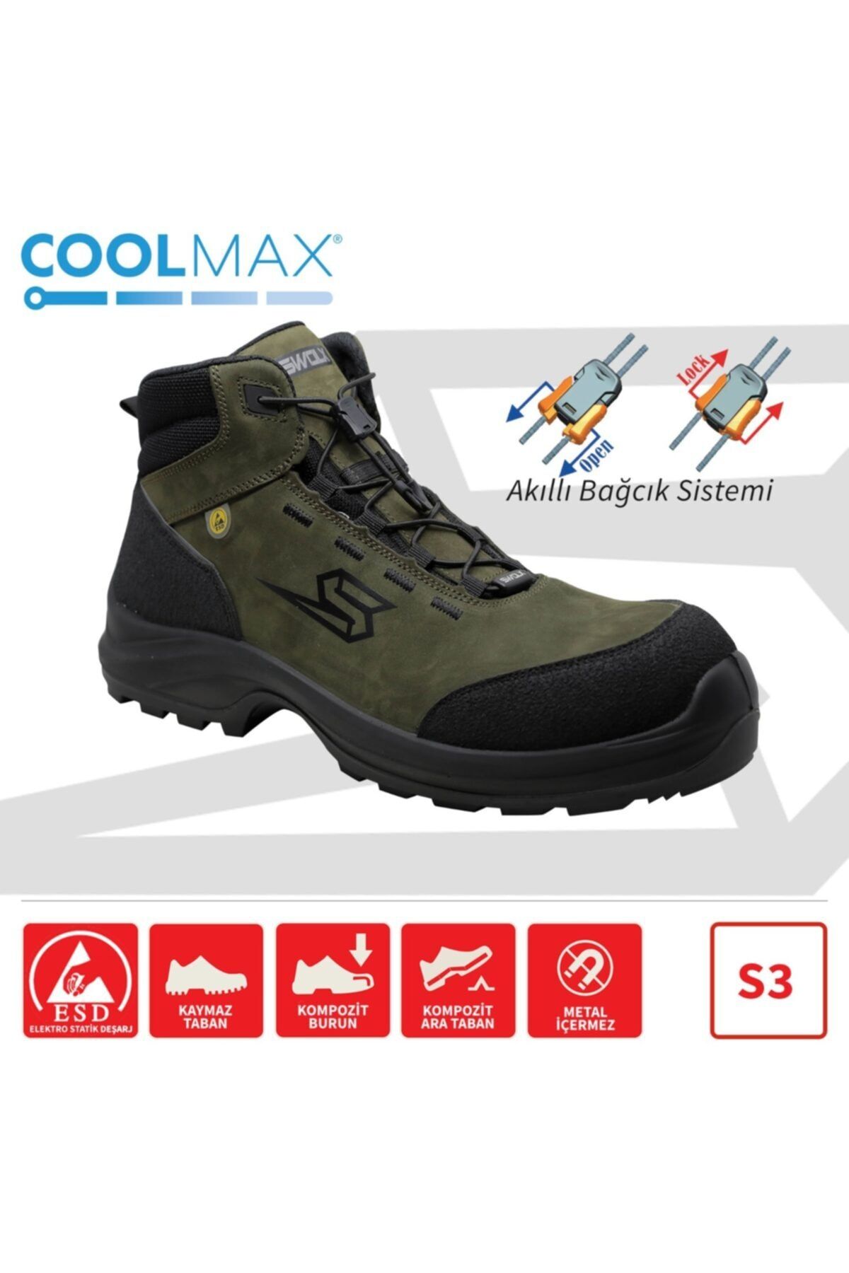 Swolx Combo-xl 850 S3 Iş Botu