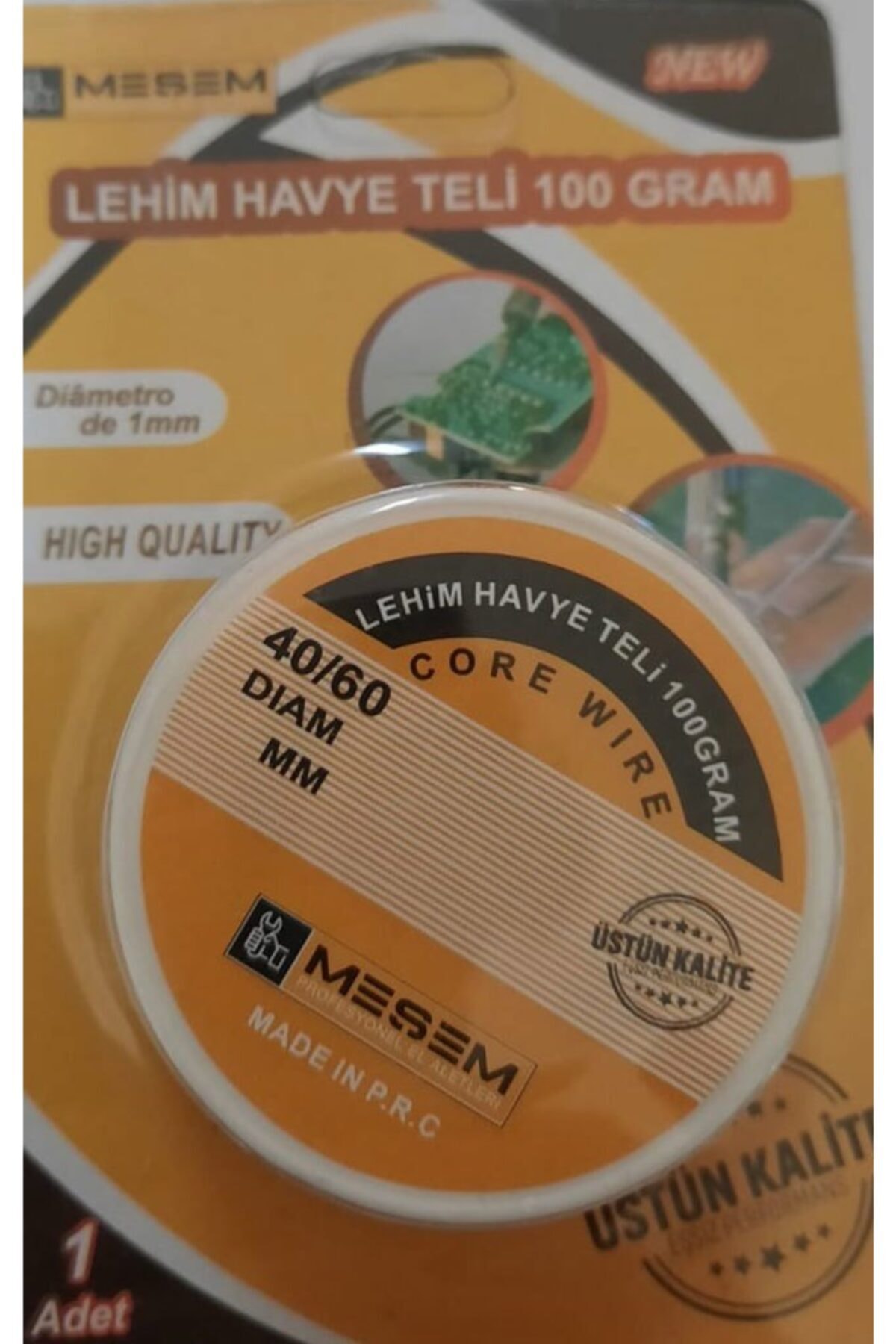 Meşem Lehim Teli 100 gr 1 Mm 4141