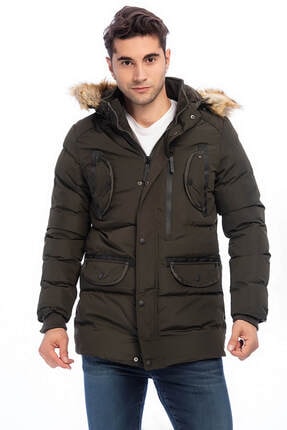 Dynamo Coat - Khaki - Parkas - Trendyol