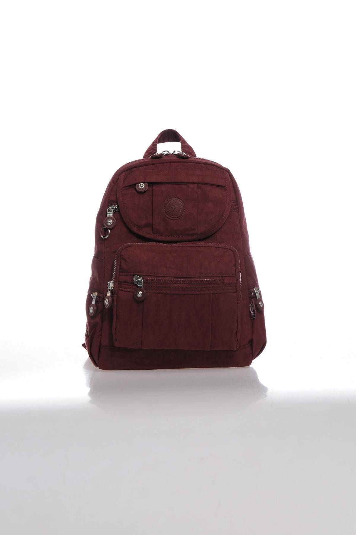 SMART BAGS Kadın Bordo Sırt Çantası Smbk3085-0021