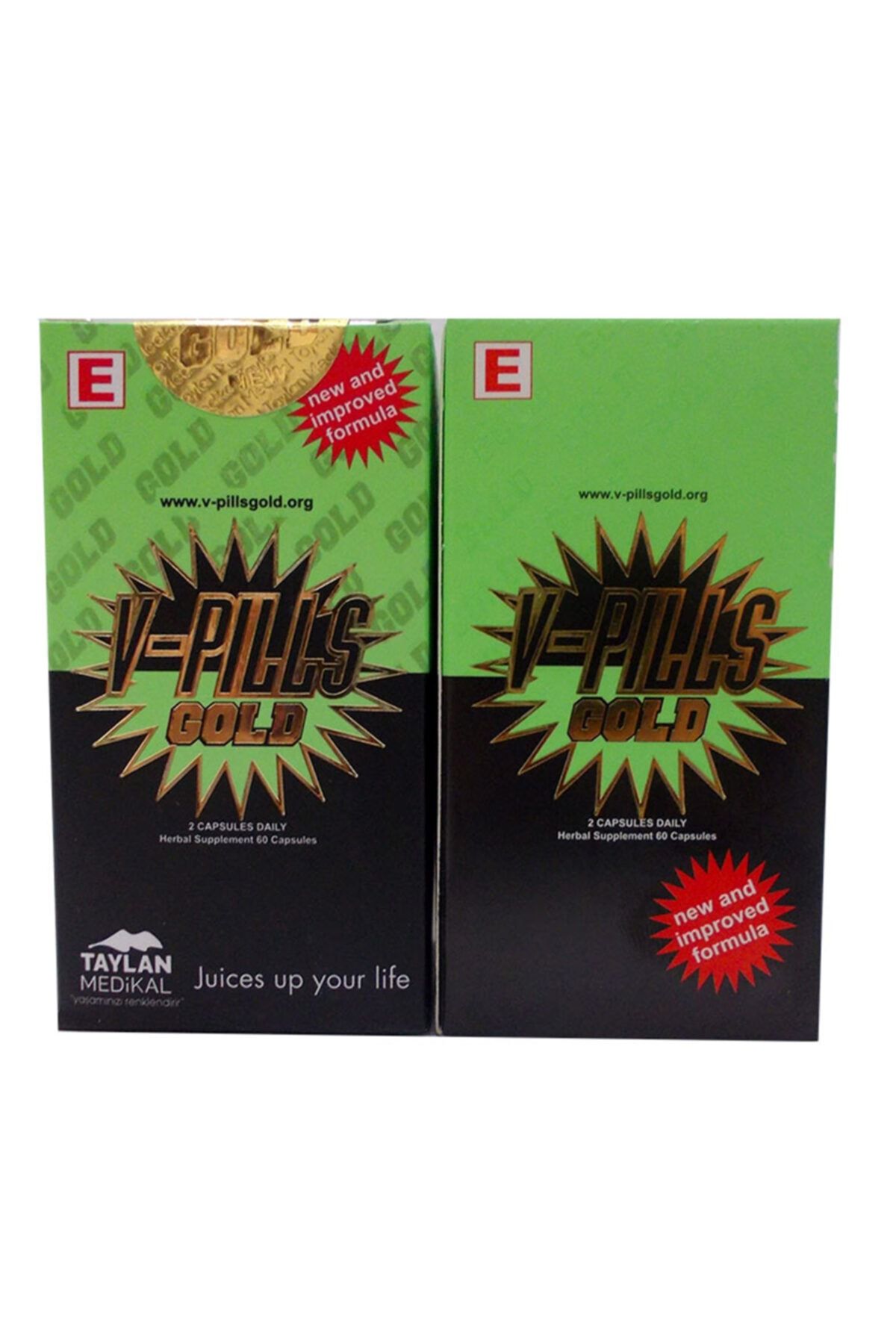 VPills Vpills Gold Bitkisel 60 Kapsül 2kutu