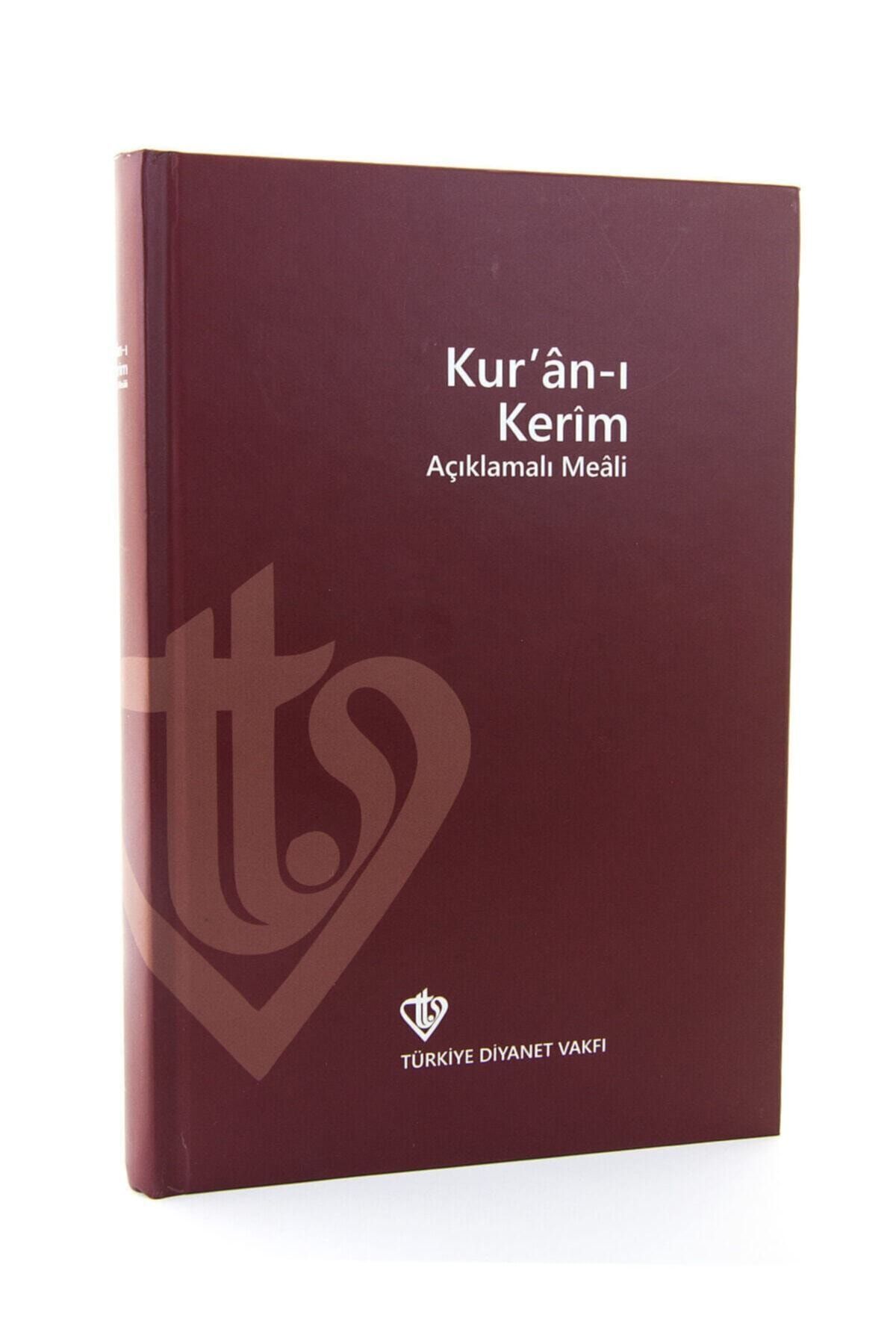 Türkiye Diyanet Vakfı Yayınları Kuranı Kerim Açıklamalı Meali Orta Boy
