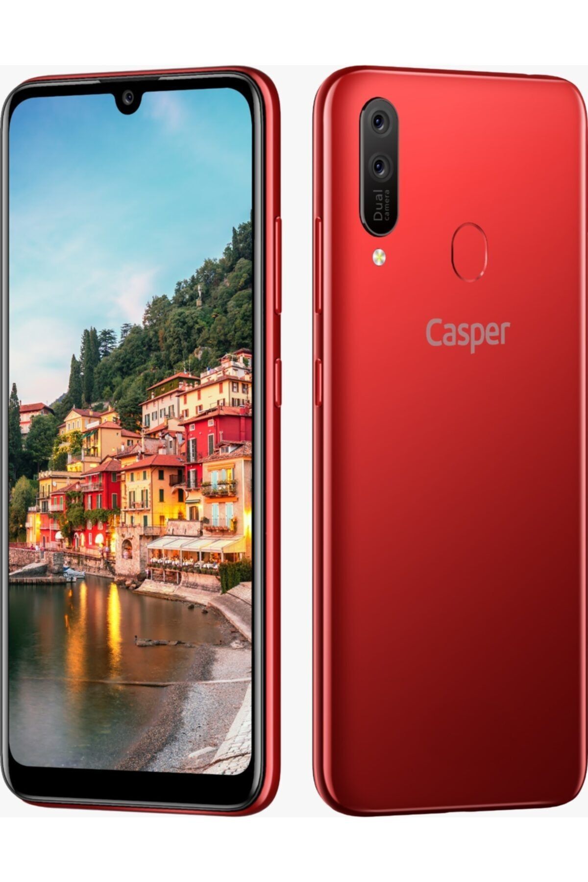 Casper Via E-4 Kırmızı 32 Gb ( Türkiye Garantili)