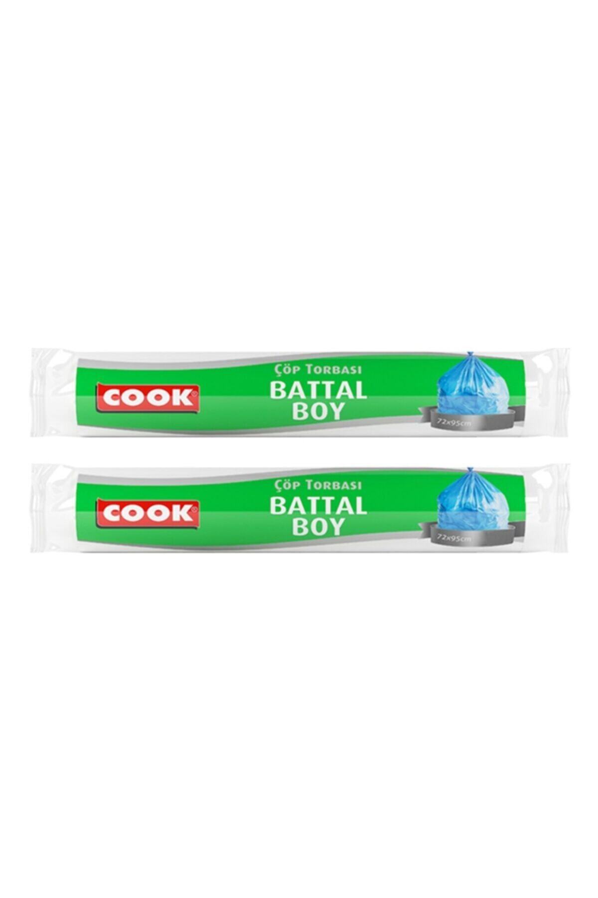 COOK Çöp Torbası Battal Boy 7'li X 2 Adet