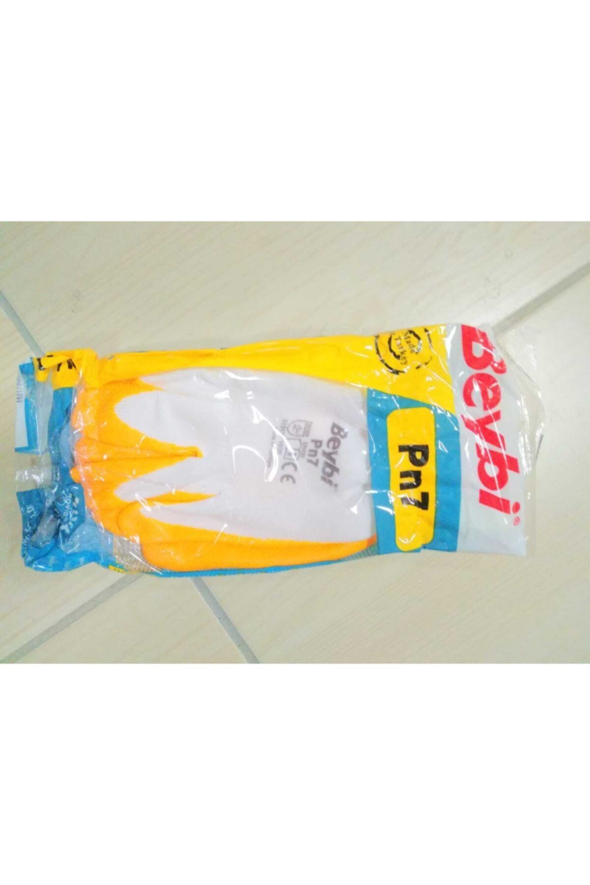 Beybi Pn7 Yarı Nitril Kaplı Örgü Polyester Eldiven 10 No 10 Çift