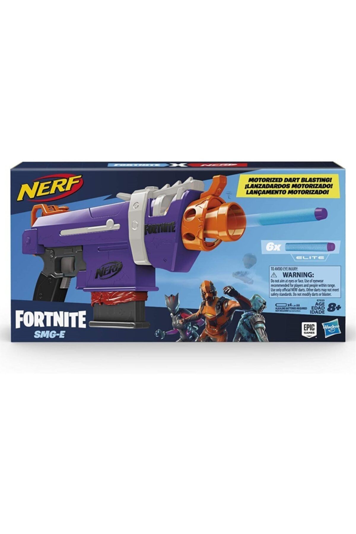 AVENGERS Nerf Fortnite Smg-e E8977