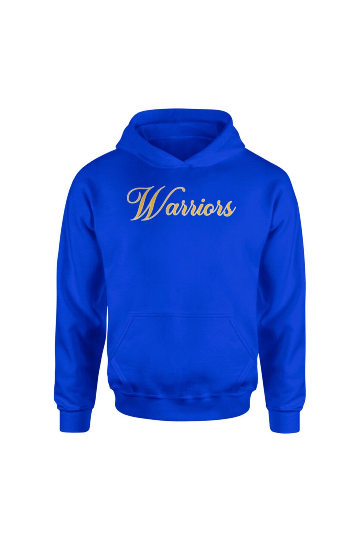 NSJ SPORTIVE Golden State Warriors Mavi Hoodie
