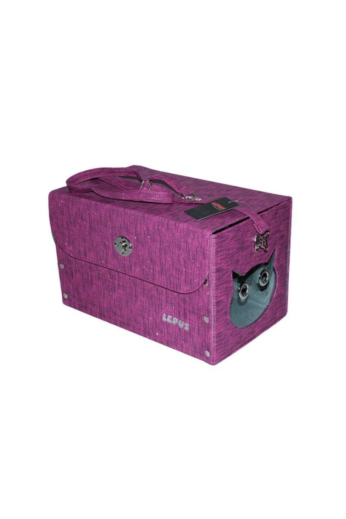 Lepus Style Bag Kediler Için Seyahat Çantası Pembe