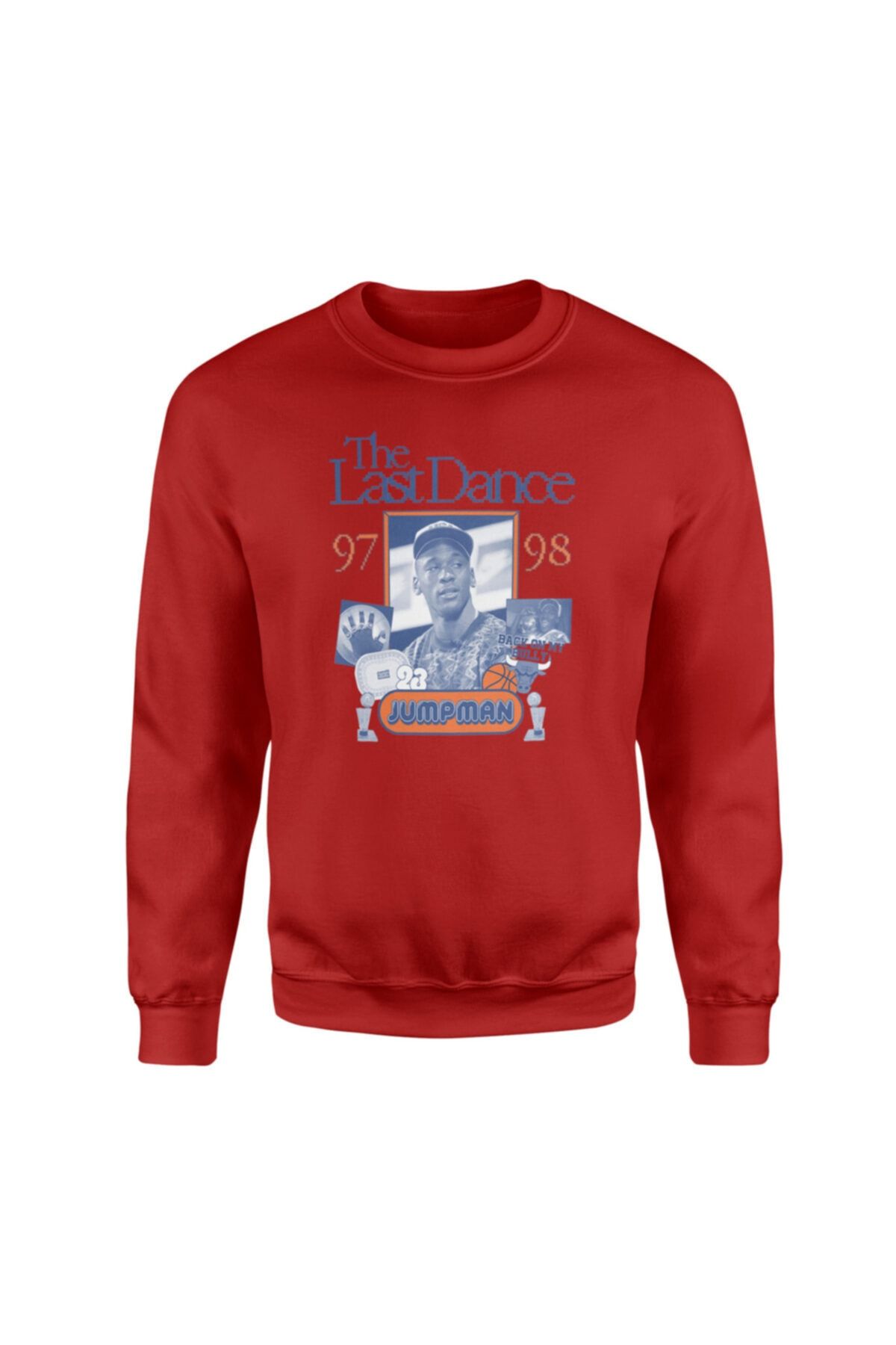 NSJ SPORTIVE Air Jordan The Last Dance Kırmızı Sweatshirt