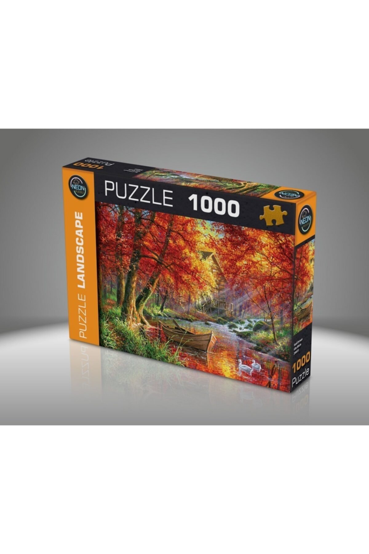 ONUR PUZZLE Ks Games 1000 Parça Neon Puzzle Kızıl Orman 68x48 cm 20603