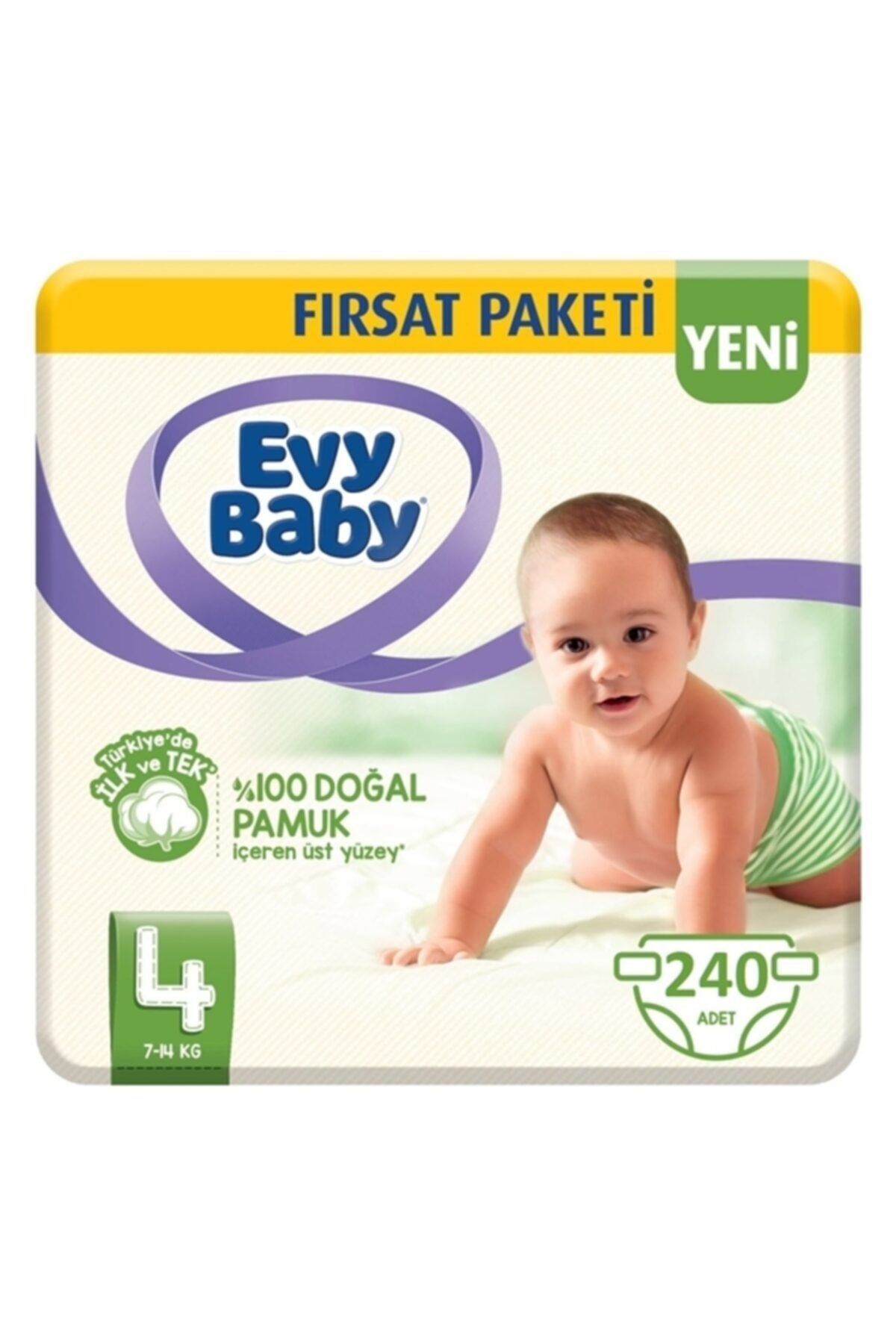 evy baby 4 numara bebek bezi 7 14 kg maxi firsat paketi 240 adet fiyati yorumlari trendyol