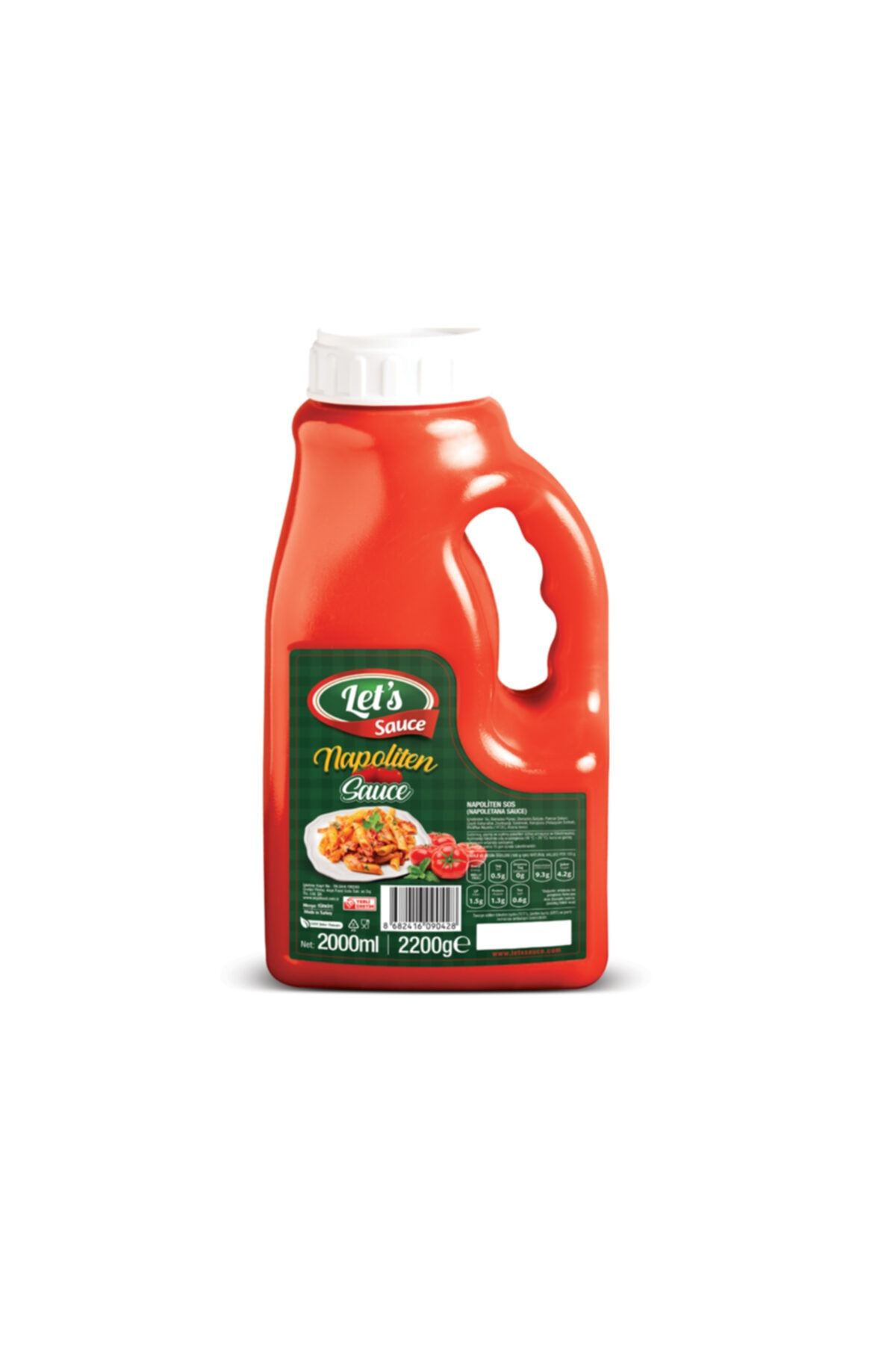 Let's Sauce Napolitan Sos 2200 gr