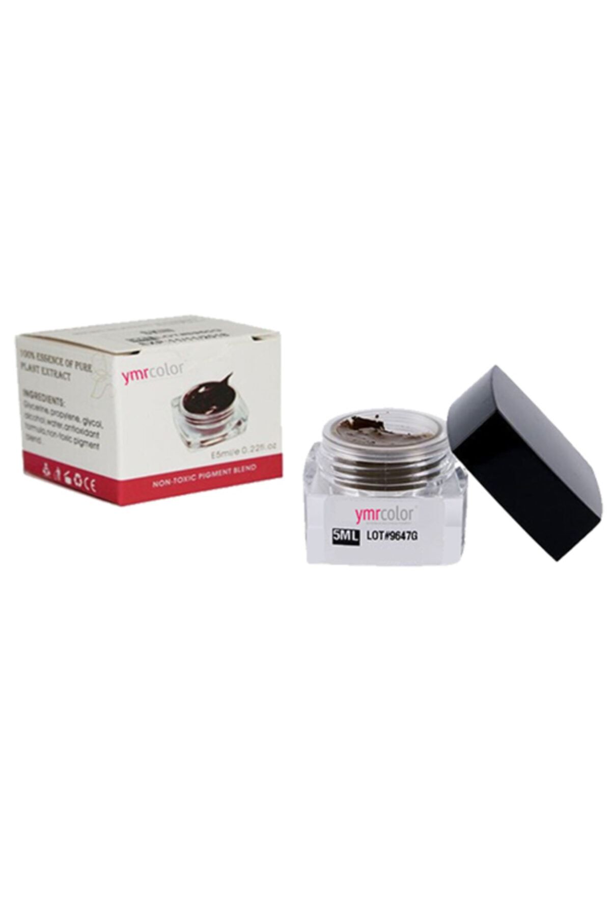 YMR Color Black Brown (Siyah Kahverengi) 5ml Microblading Boyası