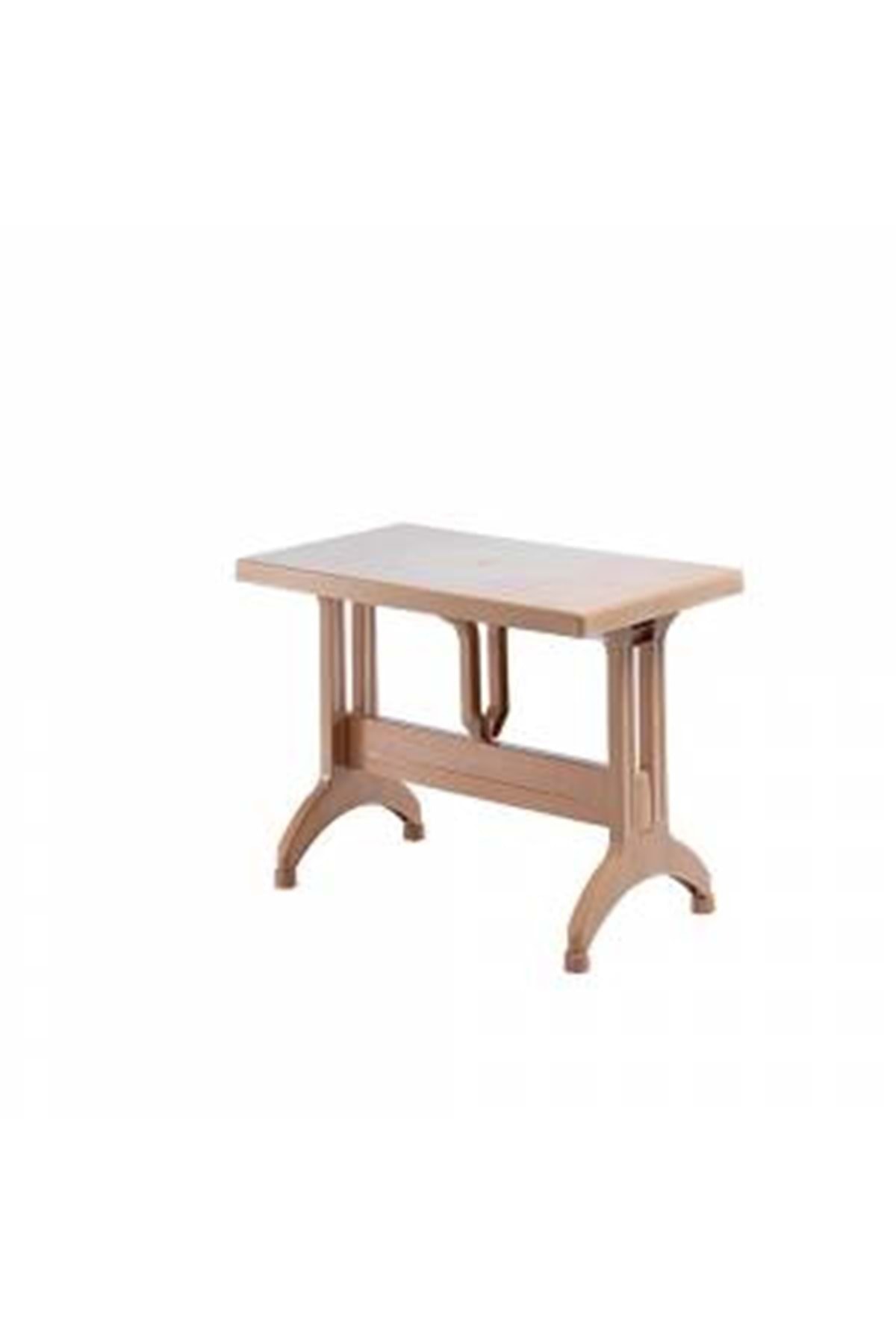 YAŞARYAPIMARKET Leva Plastik Masa 80x140 Kahve