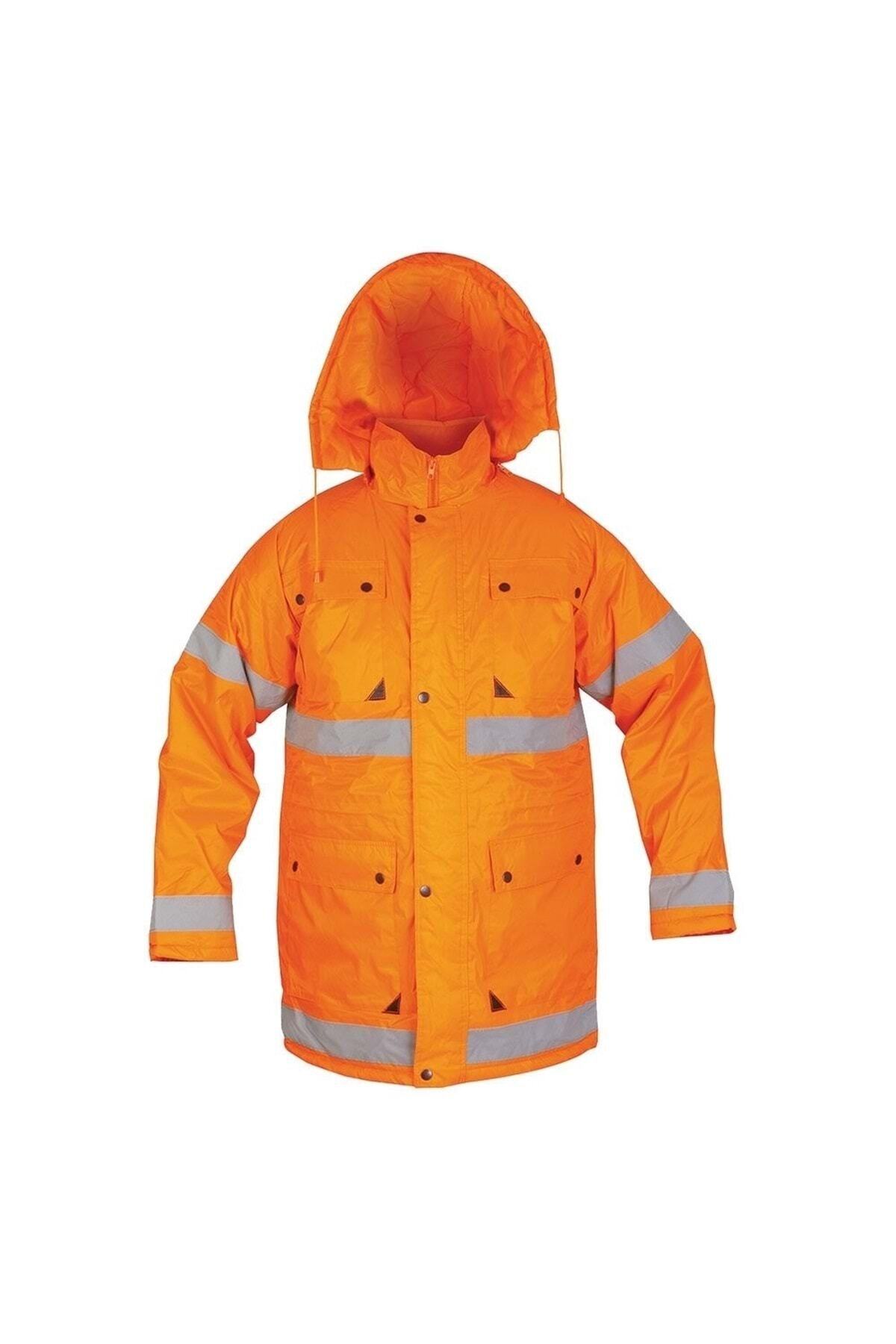 YAŞARYAPIMARKET Fosforlu Turuncu Parka