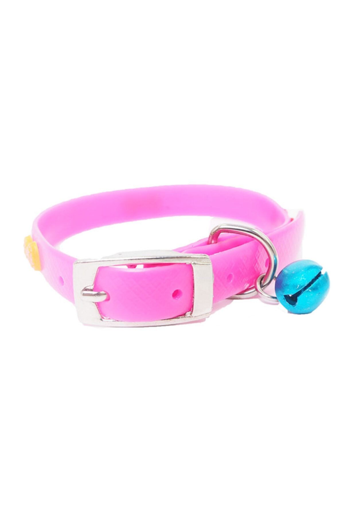 Neiçin Wf Çıngıraklı Silikon Kedi Köpek Tasması
