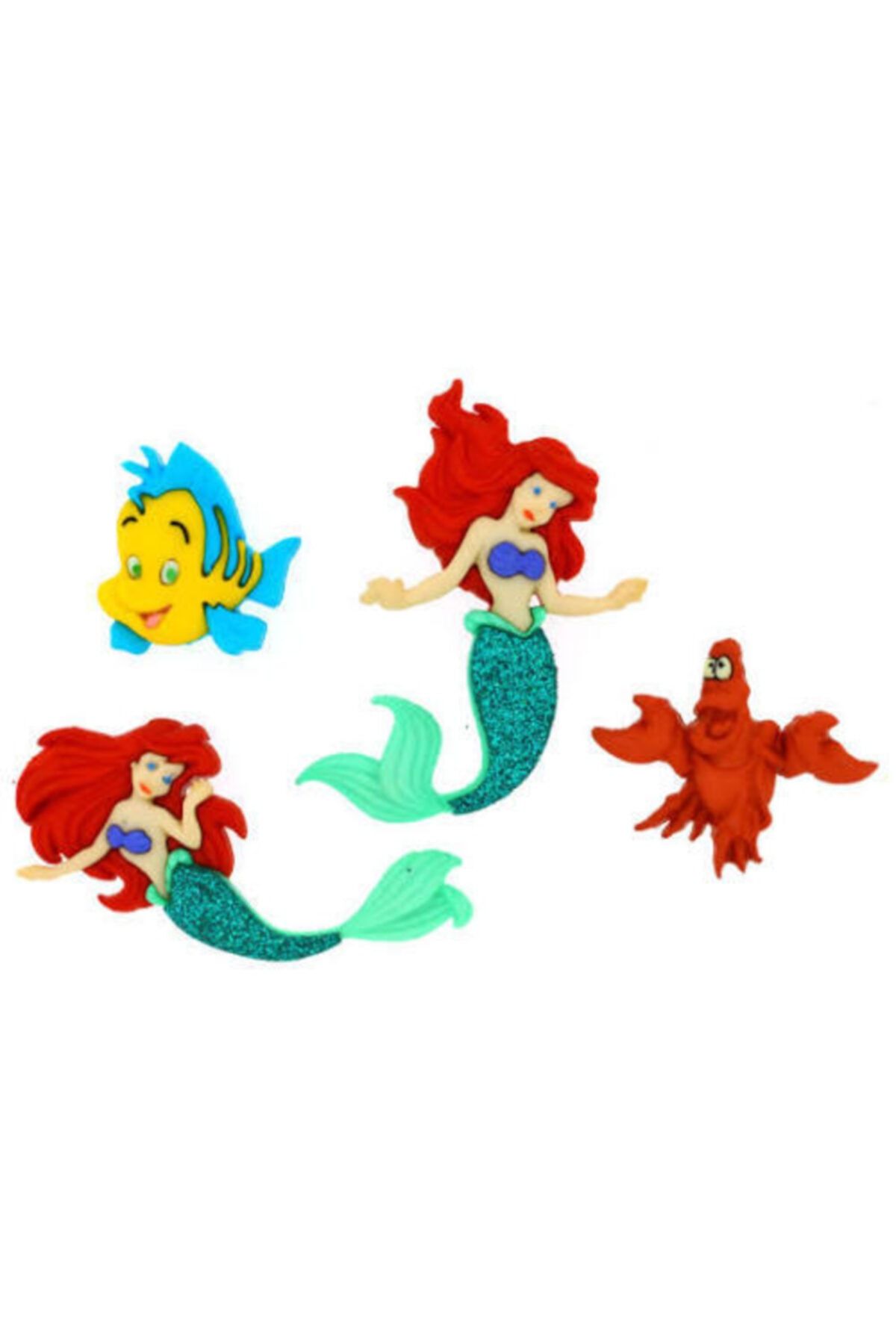 Dress it Up Aksesuar Düğme (the Little Mermaid)