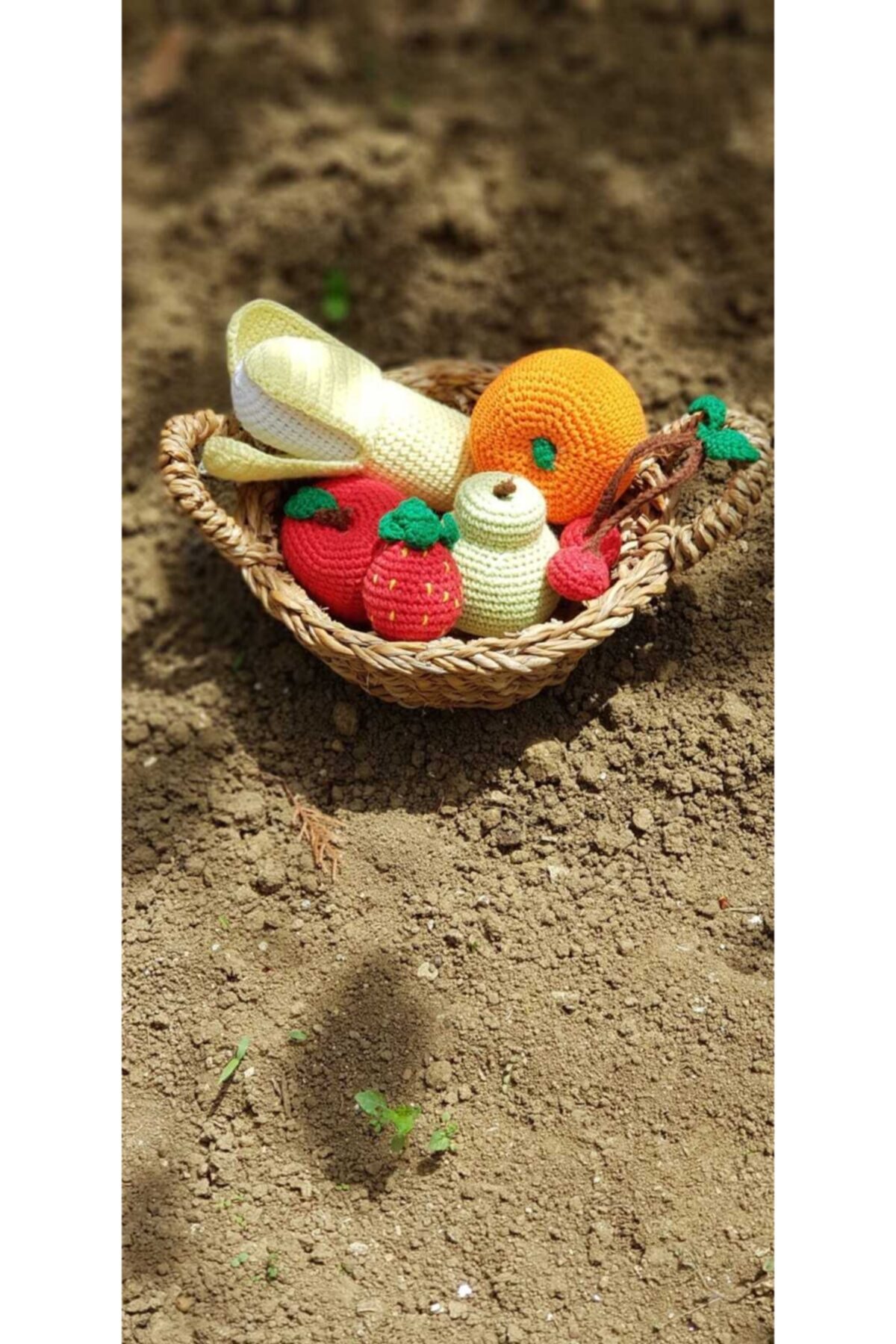 LUCKY MAMAS Amigurimi Meyve Sepeti