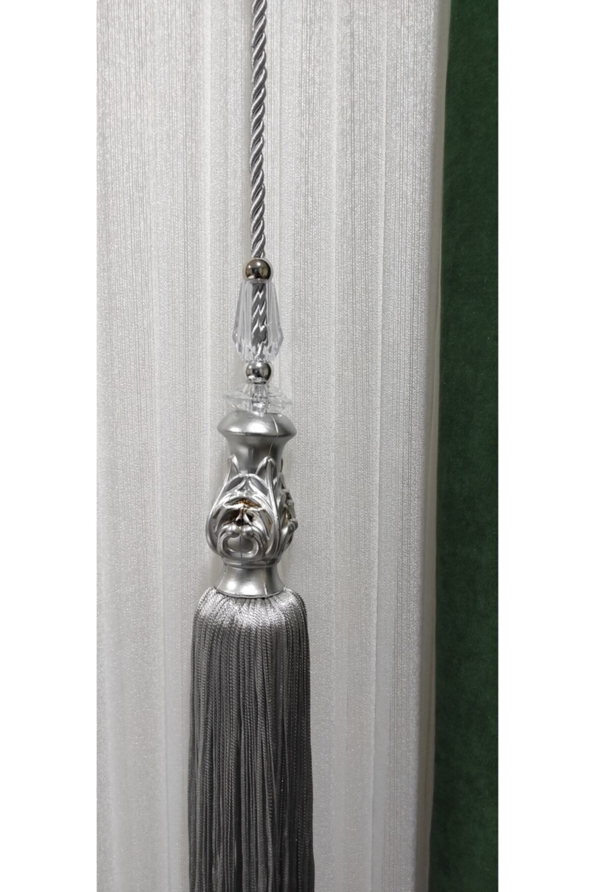 Helezoni Perde Sarkıtı G Vase Silver