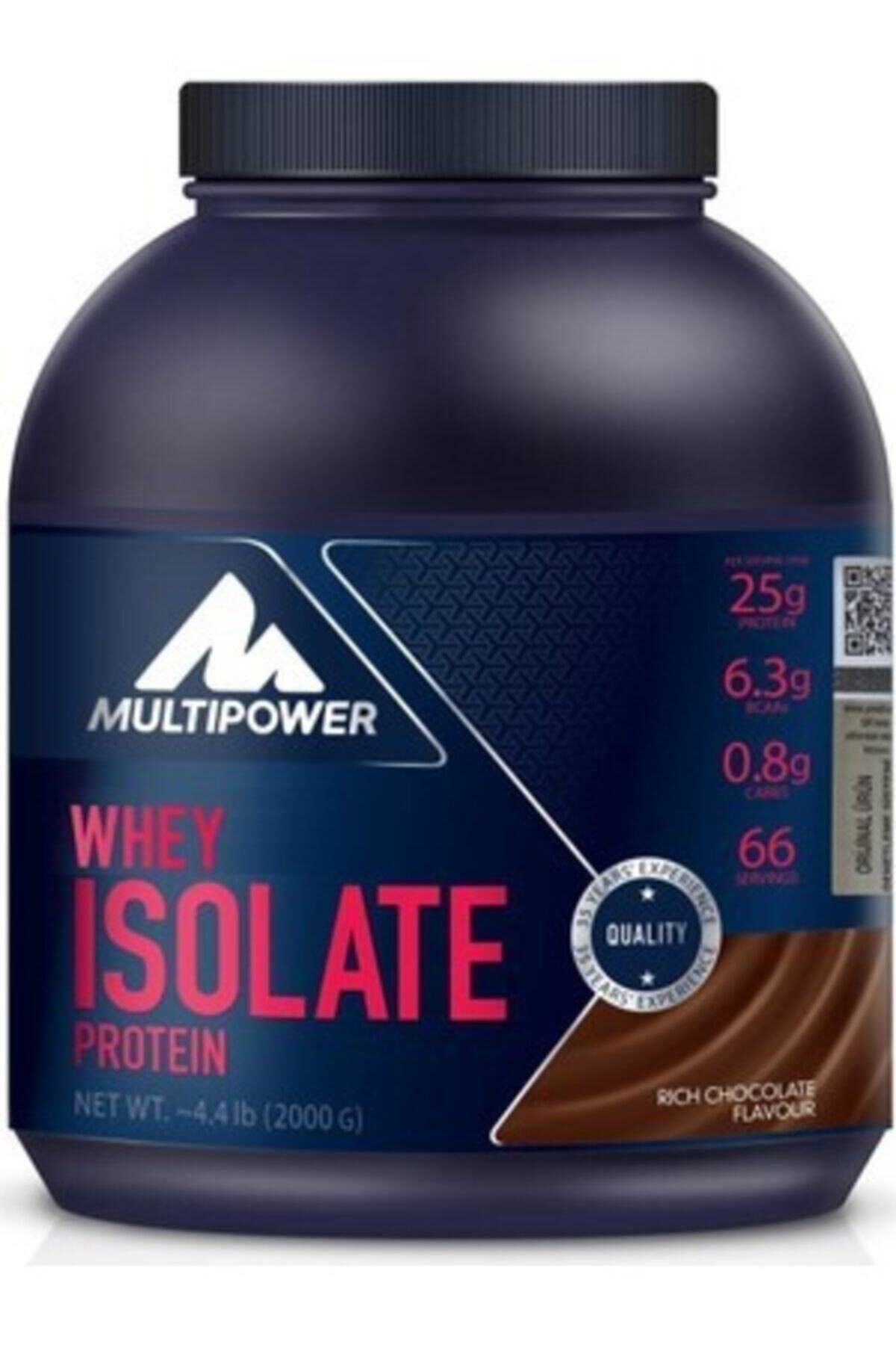 Multipower Whey Isolate 2000 gr Çikolata Aromalı Protein