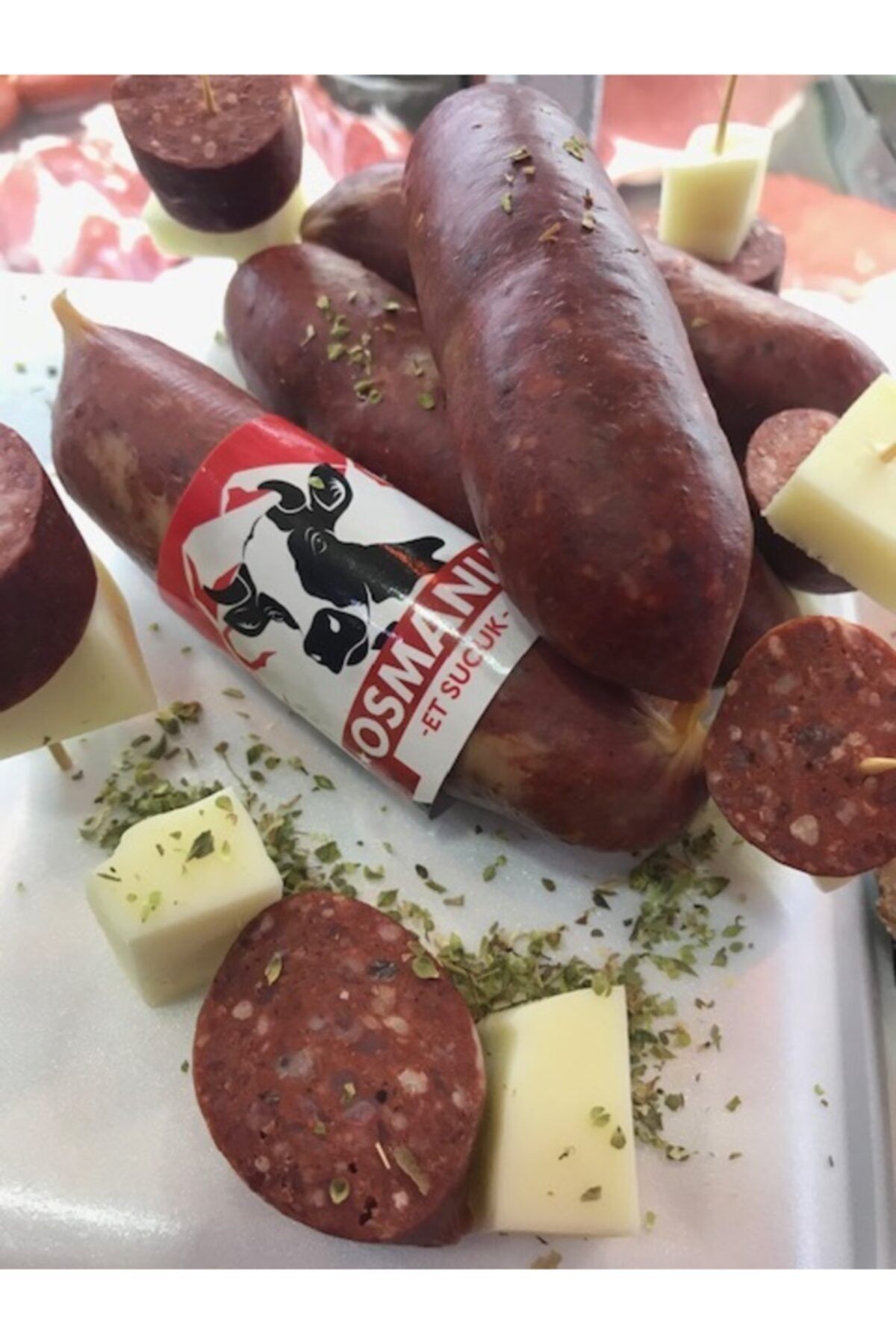 OSMANLI ET Ve Et Ürünleri Sucukları Parmak Sucuk %100 Dana Eti 180 gr