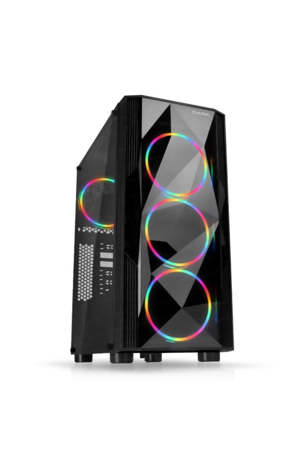 Dark 600w Dıamond Pro 4x Rgb Fanlı Mid-tower Gaming Pc Kasası Dkchdıamondpro600