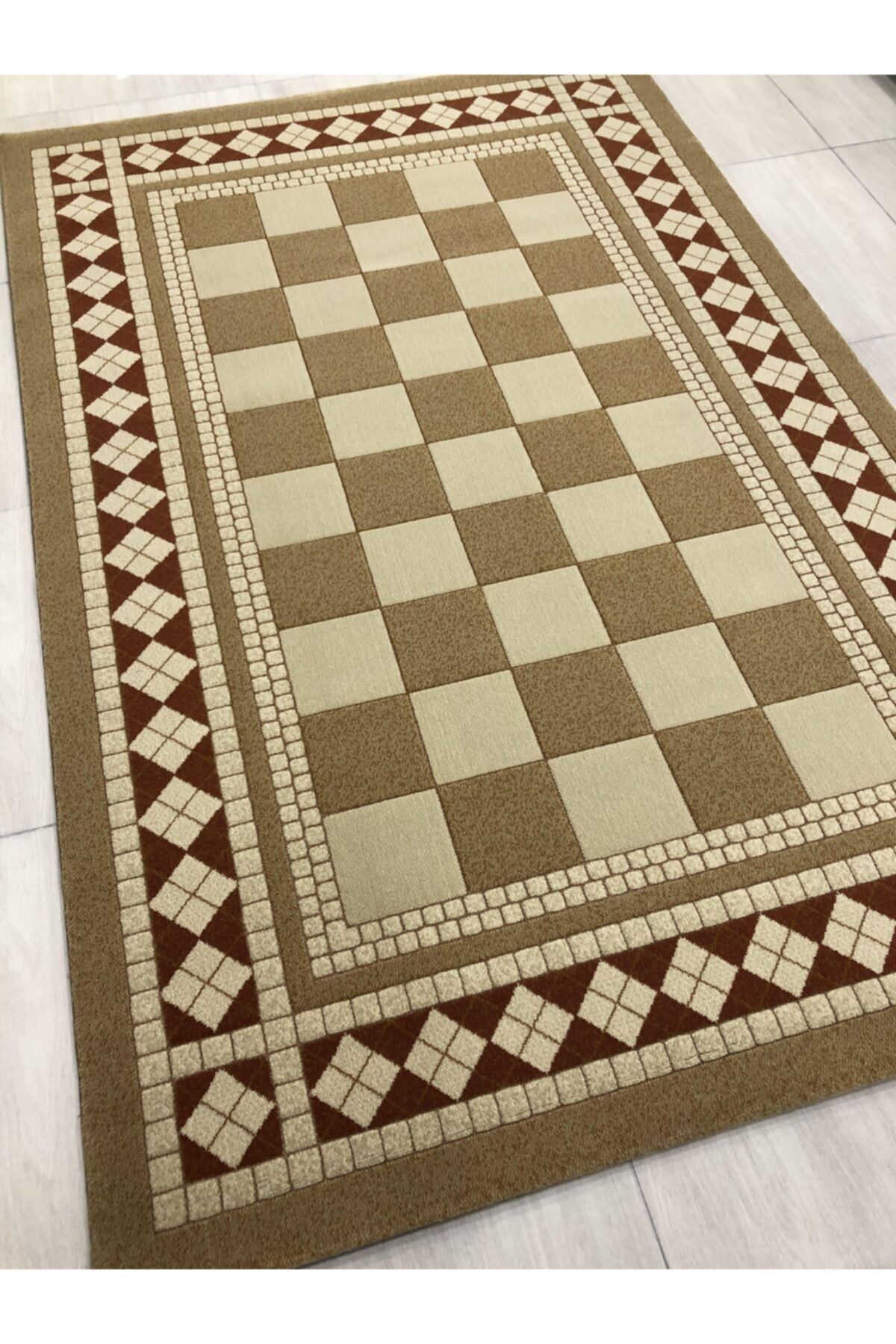 saray hali sembol 10626 hg 150x230 hardal gul kurusu 4 m2 hali fiyati yorumlari trendyol