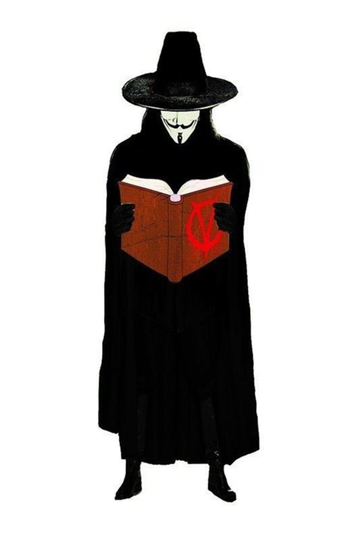 Aylak Adam Hobi V For Vendetta - Lazer Kesim Ayraç