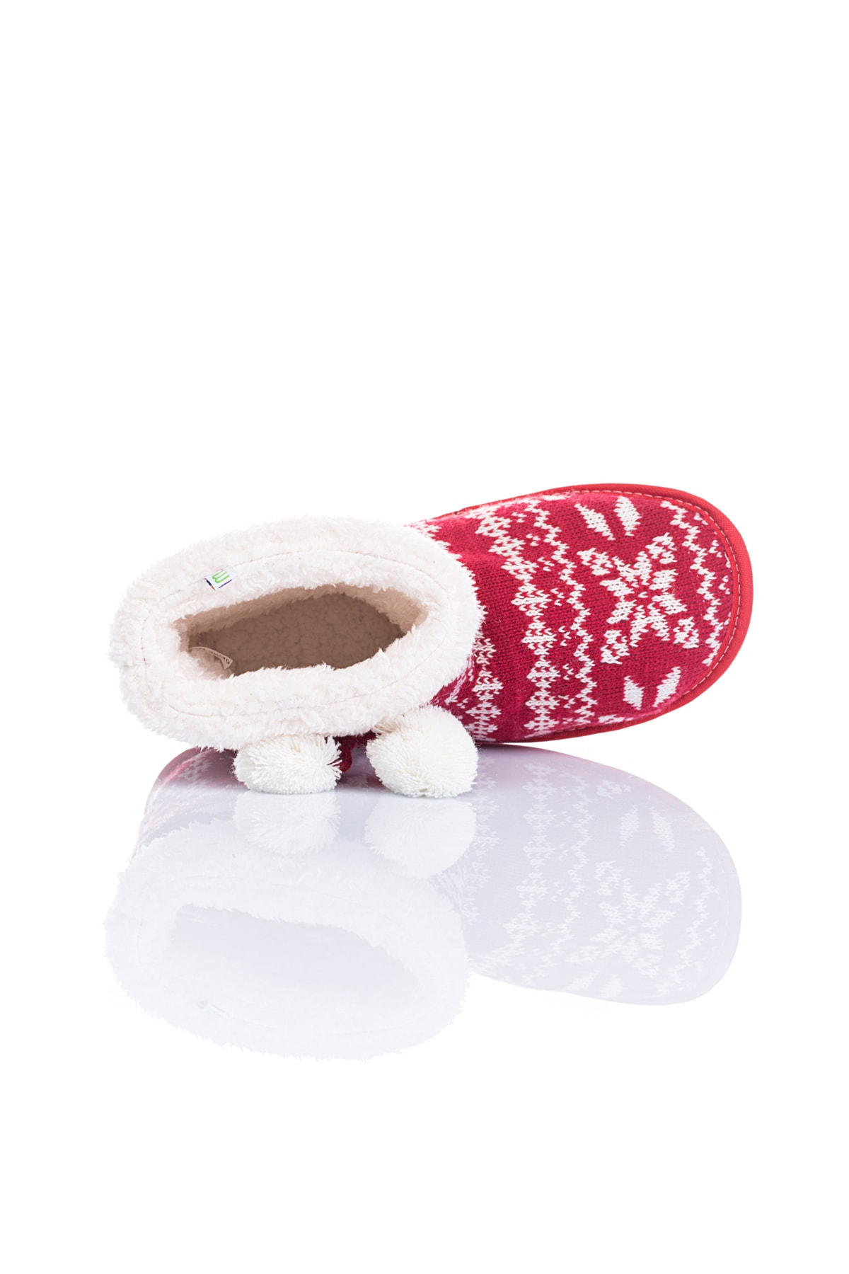Twigy Kadın Kırmızı Winter Ev Botu