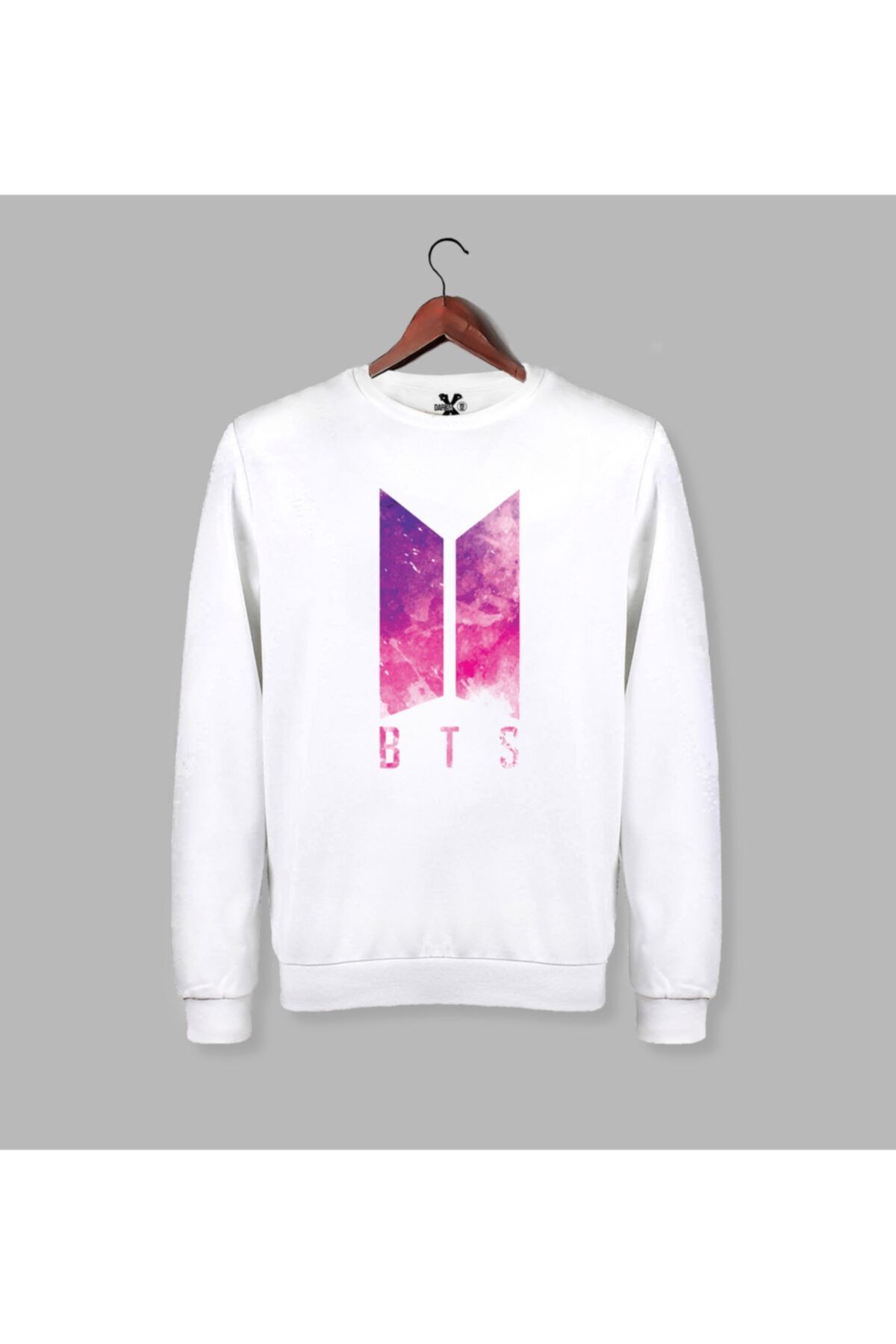Darkia Bts Baskılı Uzun Kollu Sweat - Sweatshirt