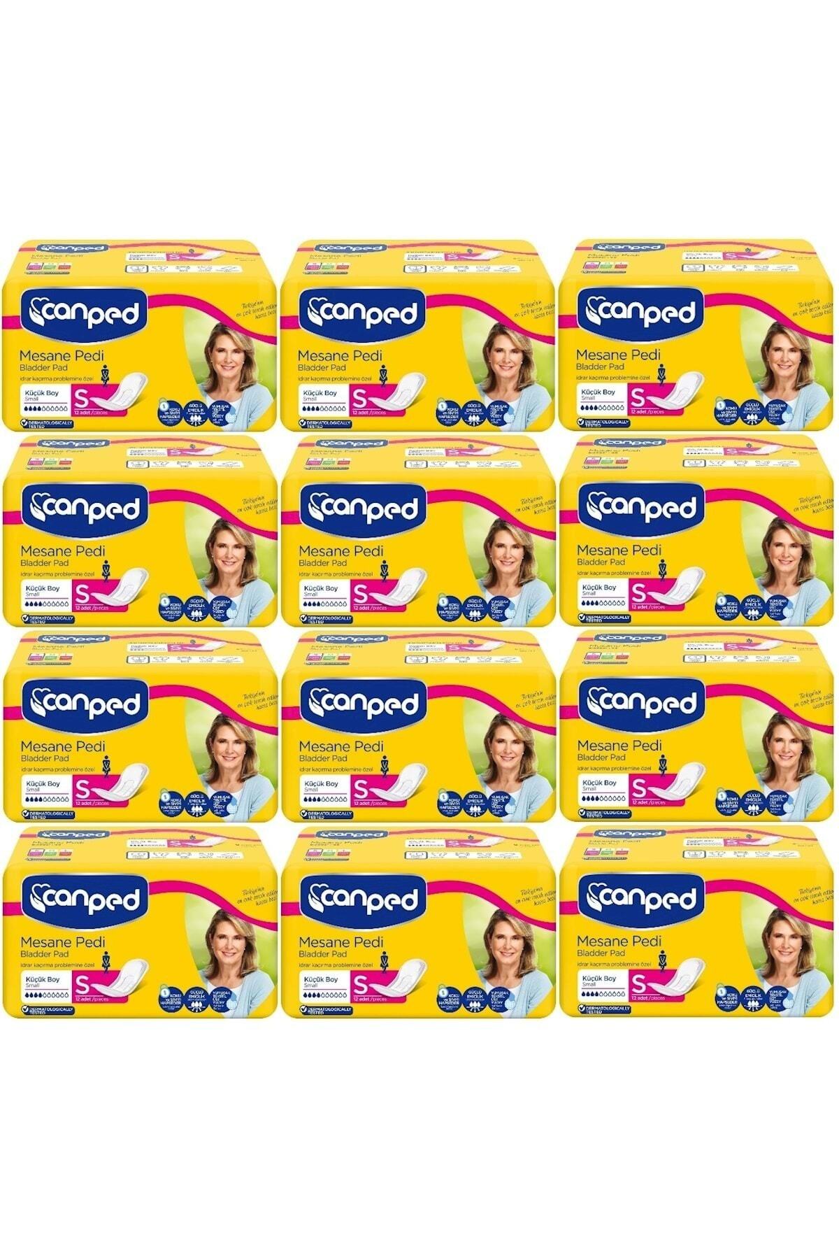 Canped Mesane Pedi Klasik S-küçük Boy 216 Adet (18pk*12)