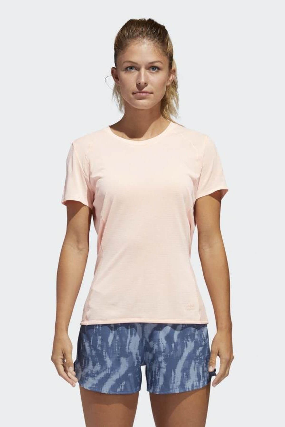 adidas C.R.U. TEE W Somon Kadın T-Shirt 101117519