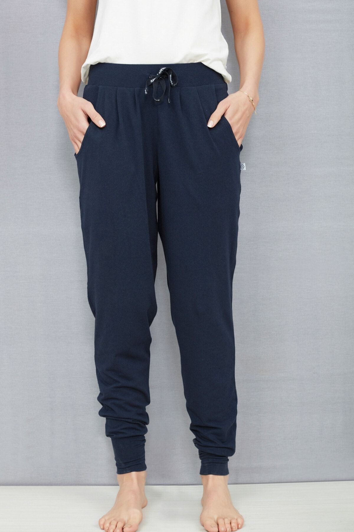 Marie Claire Kadın Lacivert Pamuklu Modal Pijama Altı 82mc