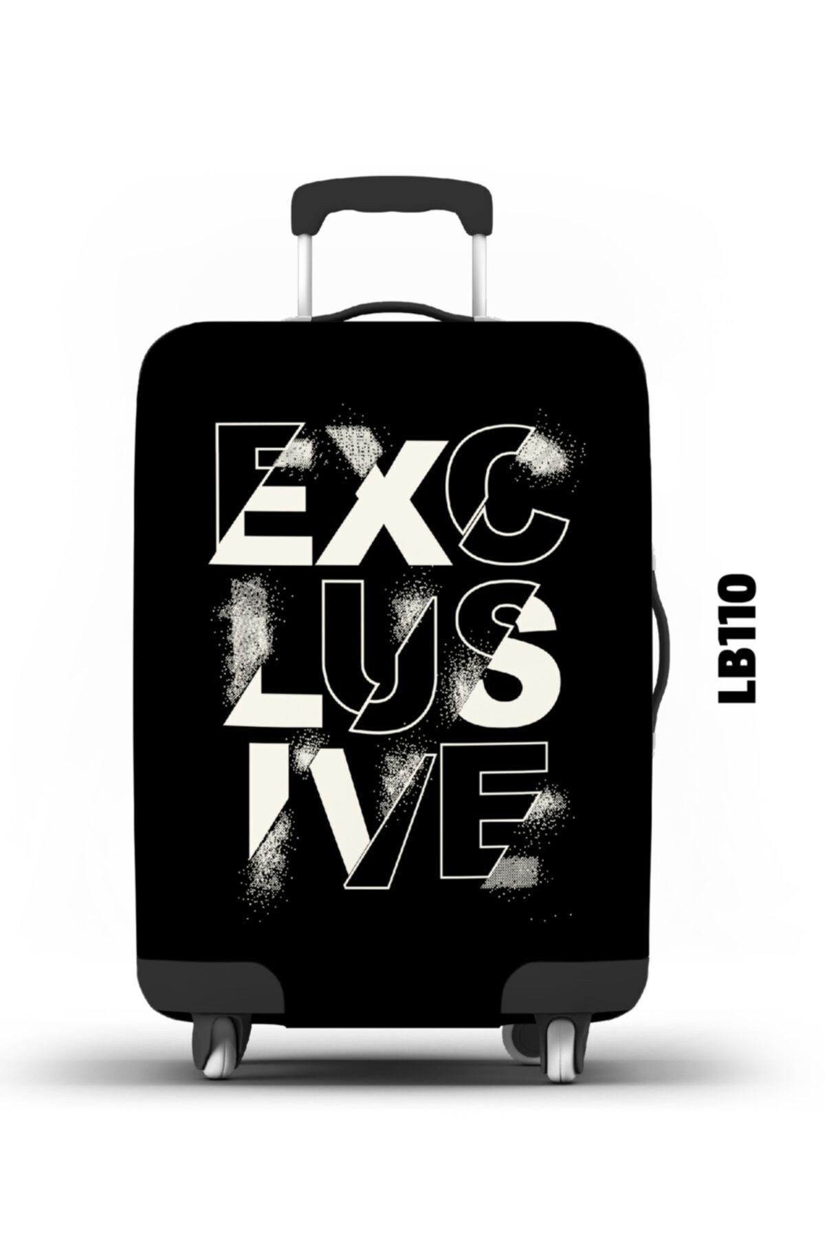 LUGGBAG Desenli Unisex Valiz Kılıfı Lb110